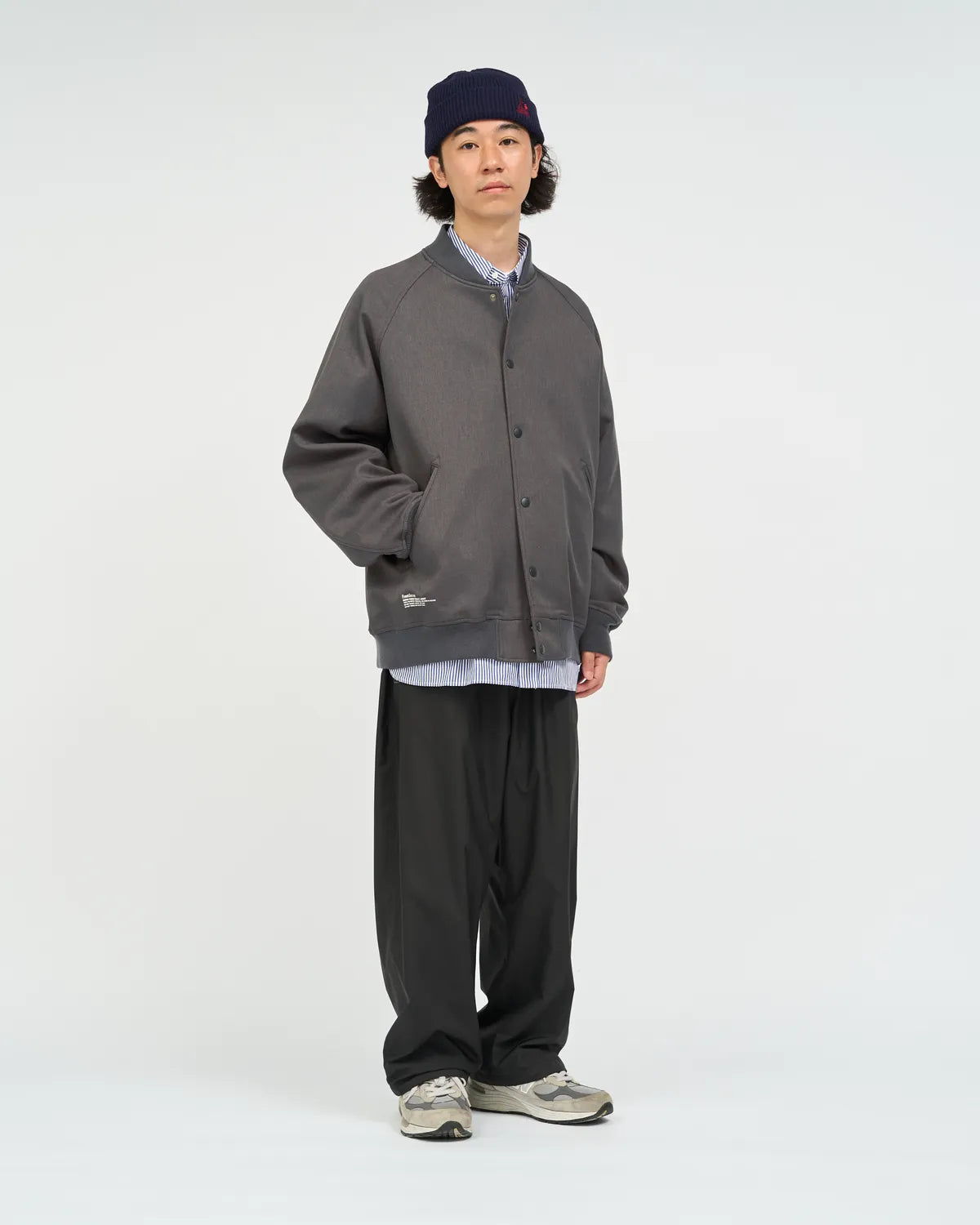 FreshService / DOWN FABRIC VARSITY JACKET (FSC263-30050)