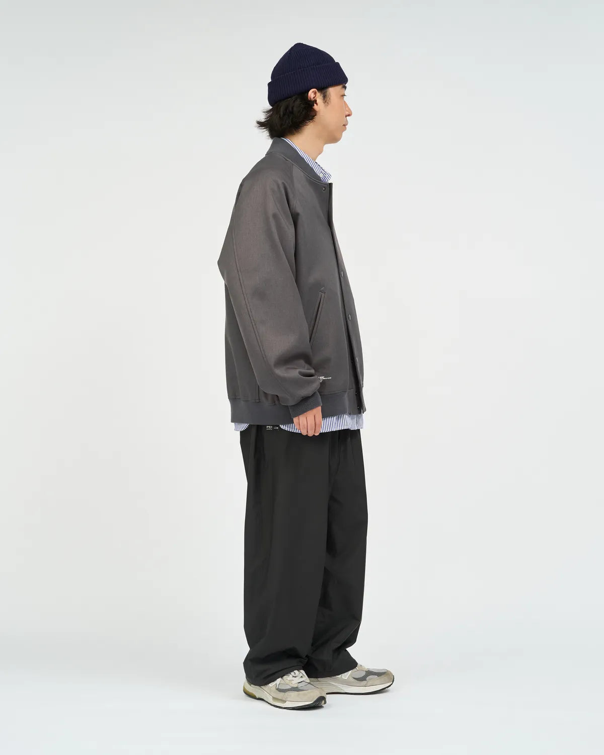 FreshService / DOWN FABRIC VARSITY JACKET (FSC263-30050)
