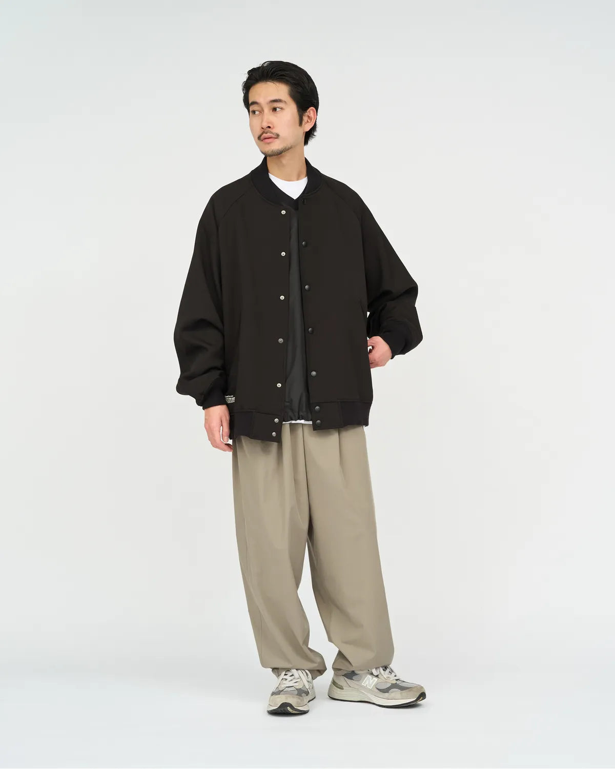 FreshService / DOWN FABRIC VARSITY JACKET (FSC263-30050)