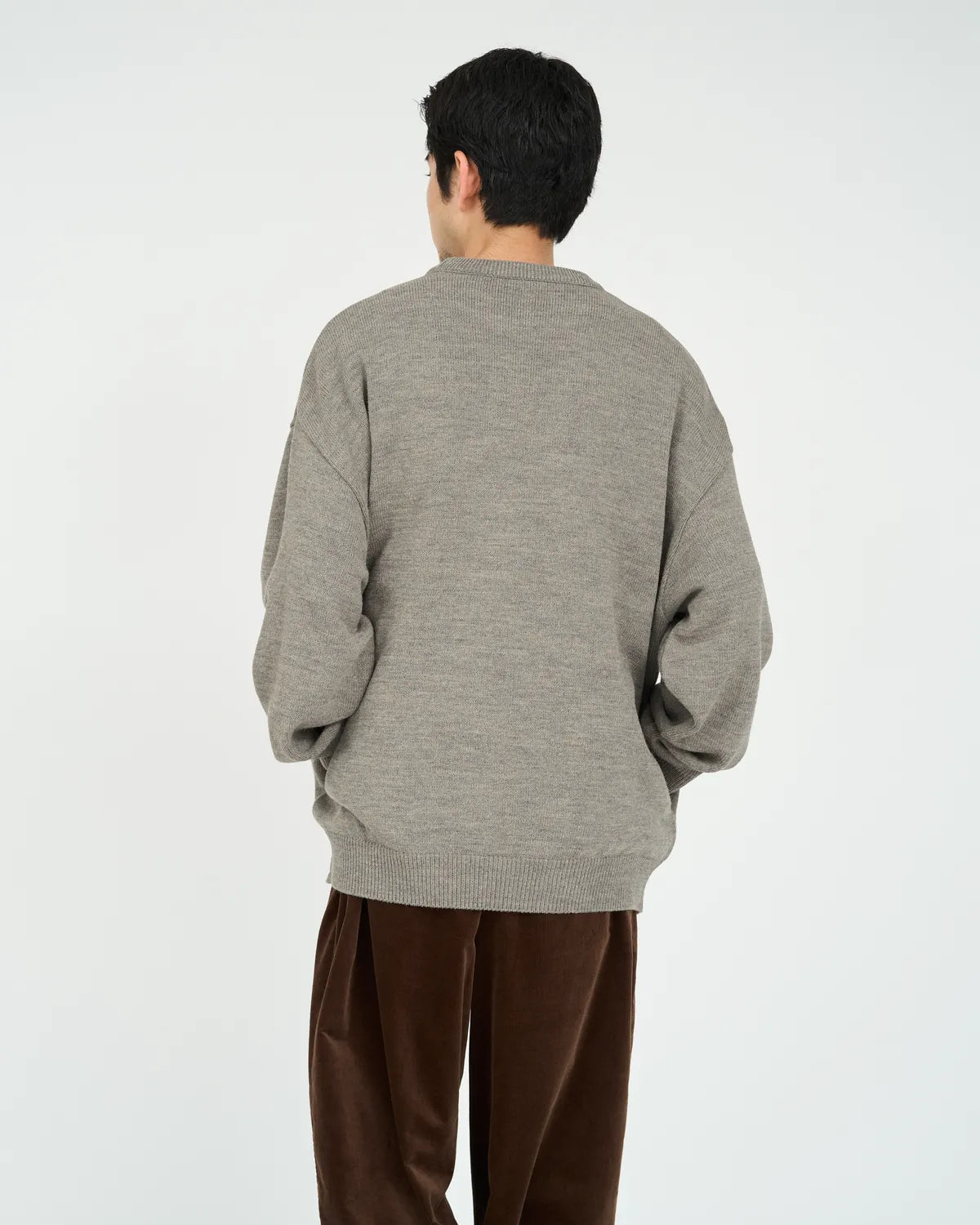 FreshService / THERMAL JERSEY CREW NECK KNIT (FSC263-80007)