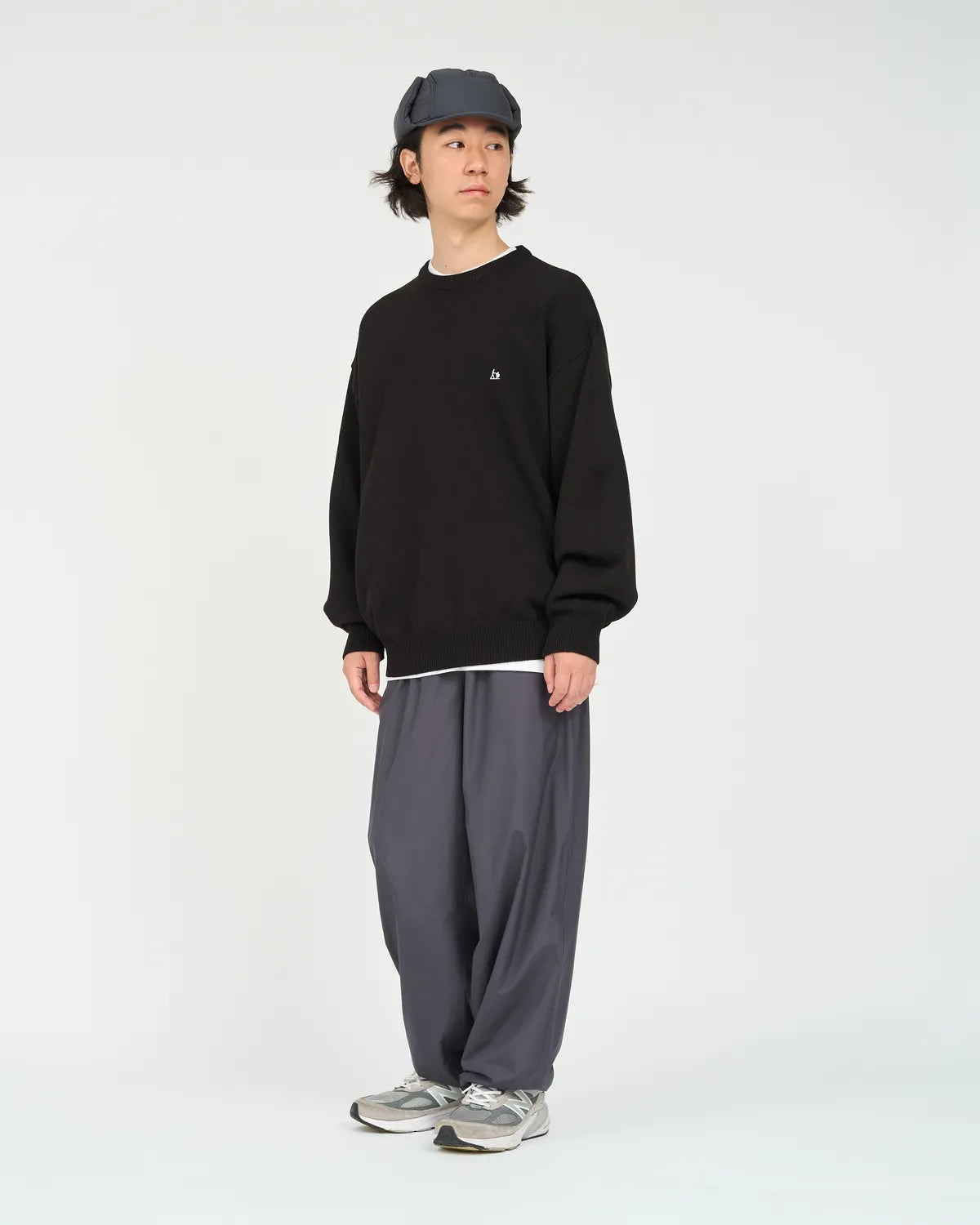 FreshService / THERMAL JERSEY CREW NECK KNIT (FSC263-80007)