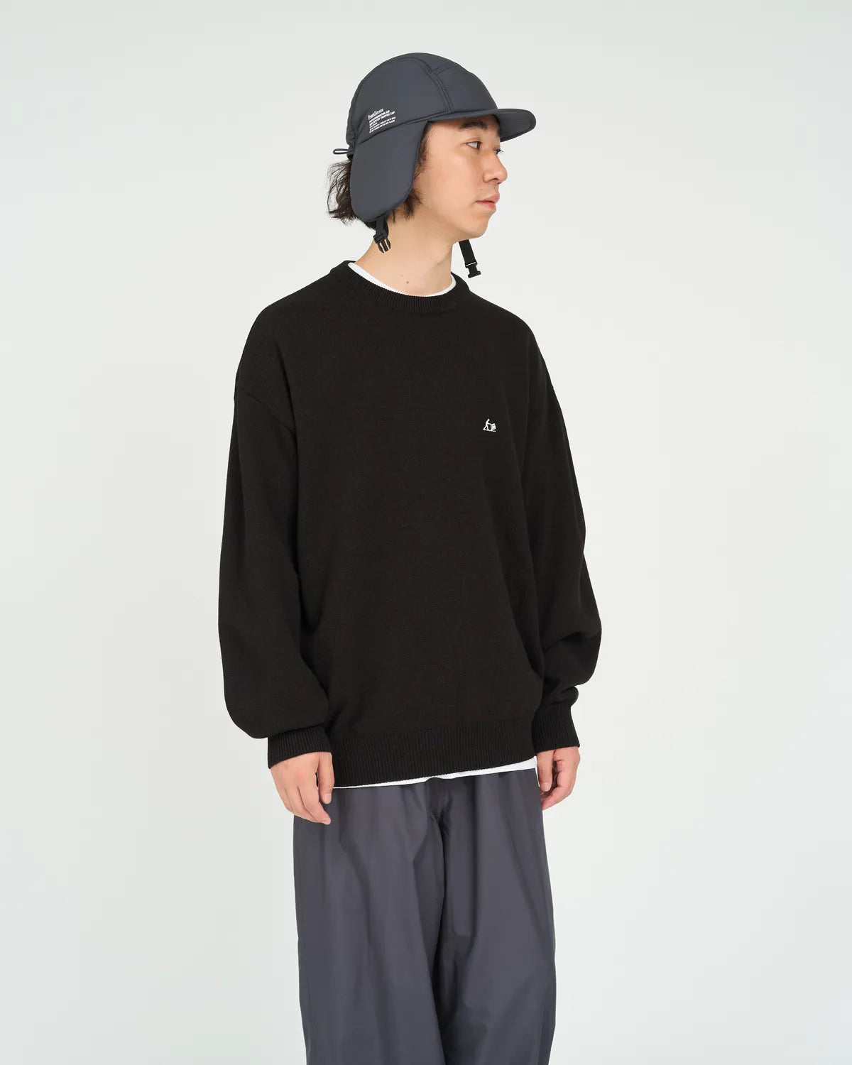 FreshService / THERMAL JERSEY CREW NECK KNIT (FSC263-80007)