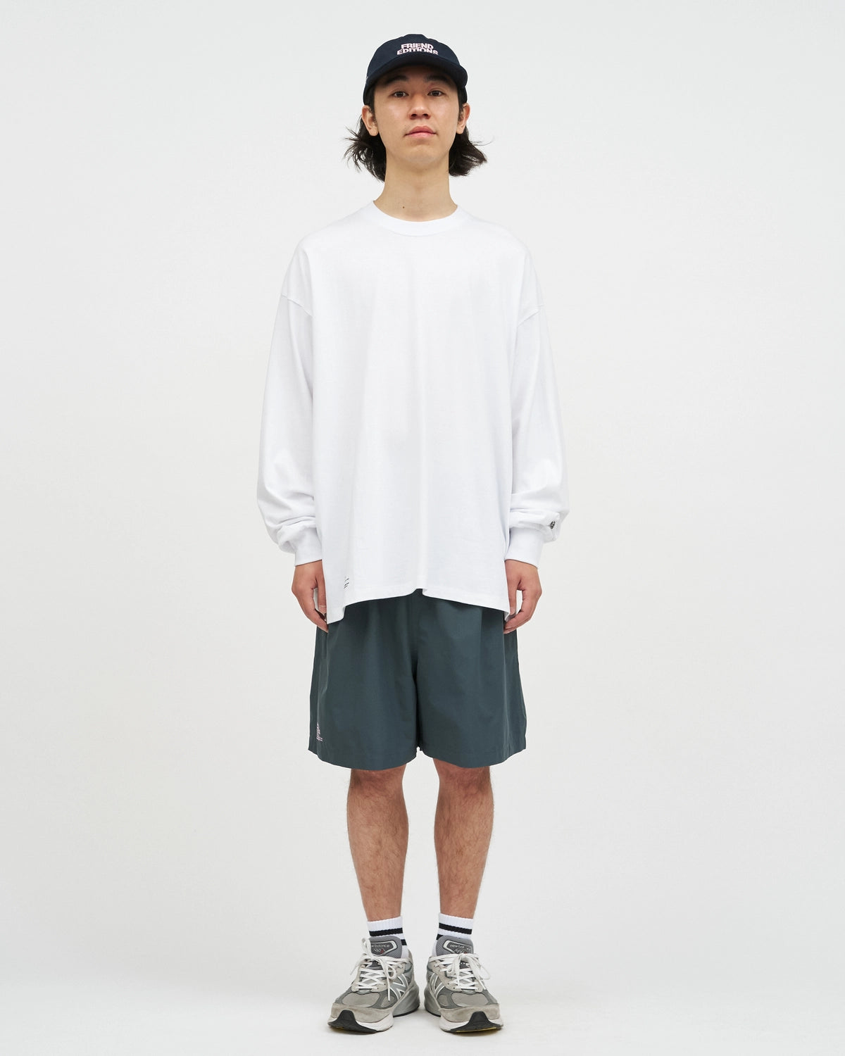 FreshService / FRIEND EDITIONS CORPORATE L/S TEE "NYC × TYO" (FSC261-70089FE)