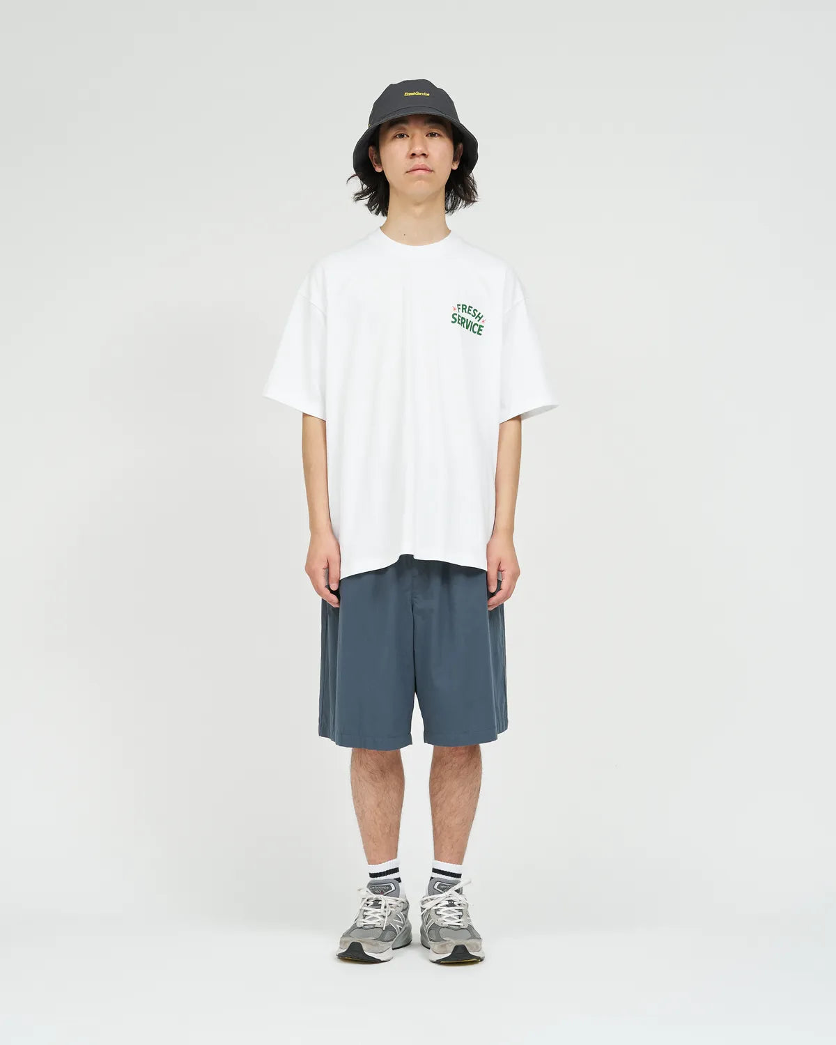 FreshService / CORPORATE PRINTED S/S TEE "ALL DAY ALL NIGHT" (FSC261-70152)