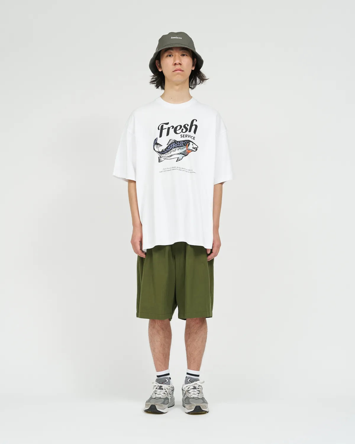 FreshService / CORPORATE PRINTED S/S TEE "FISH" (FSC261-70153)