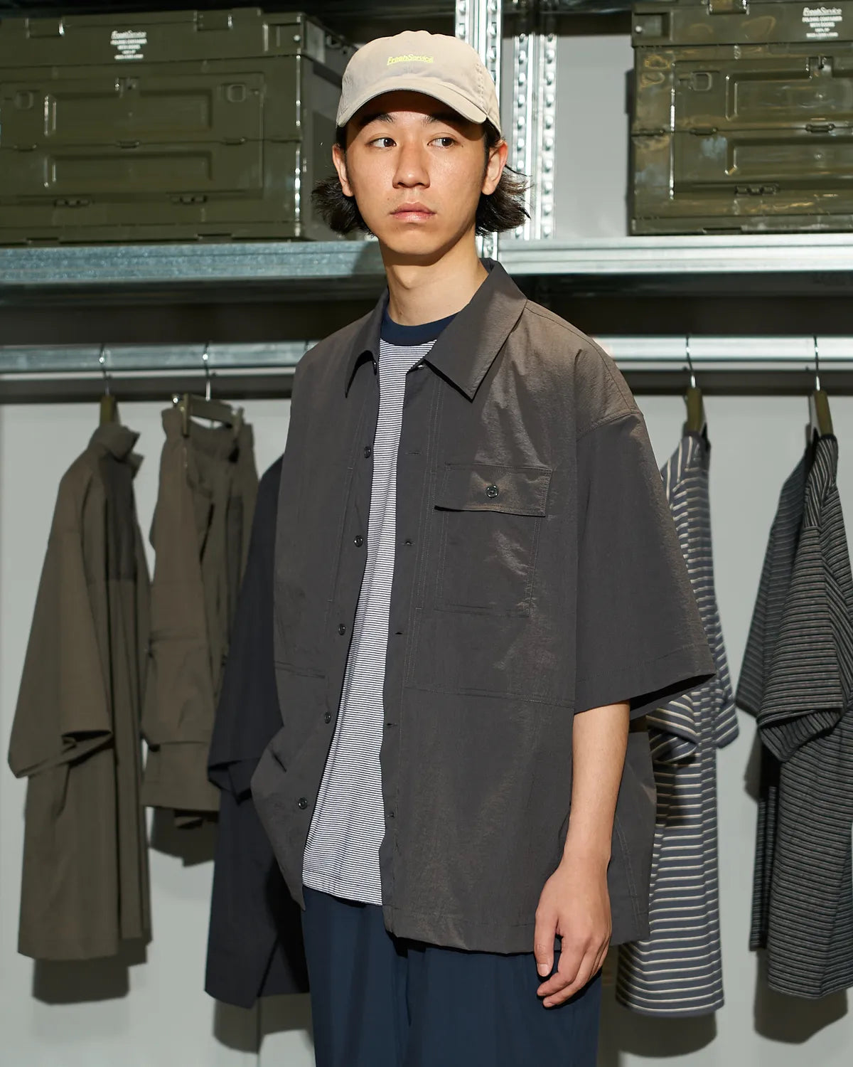 FreshService / DRY FLEX NYLON FIELD POCKET SHIRT (FSC262-50116)