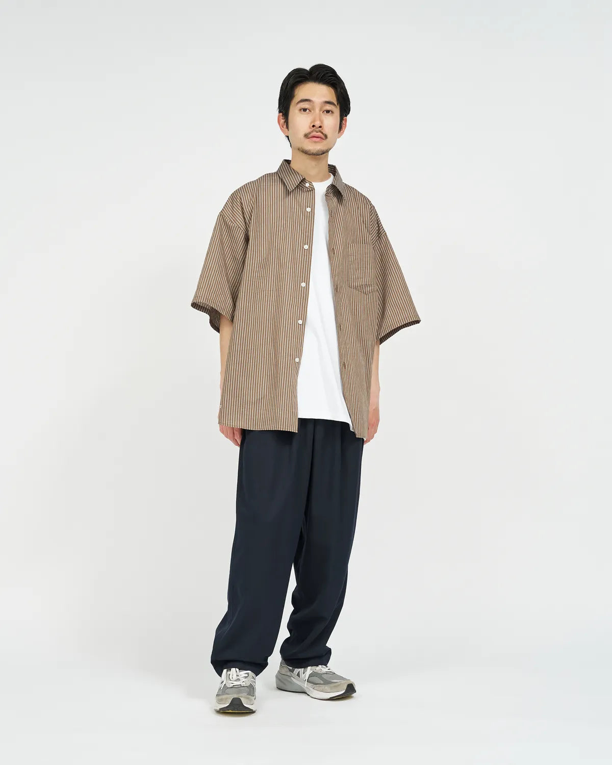 FreshService / HRAFTeX® S/S STRIPE SHIRT (FSC262-50008)