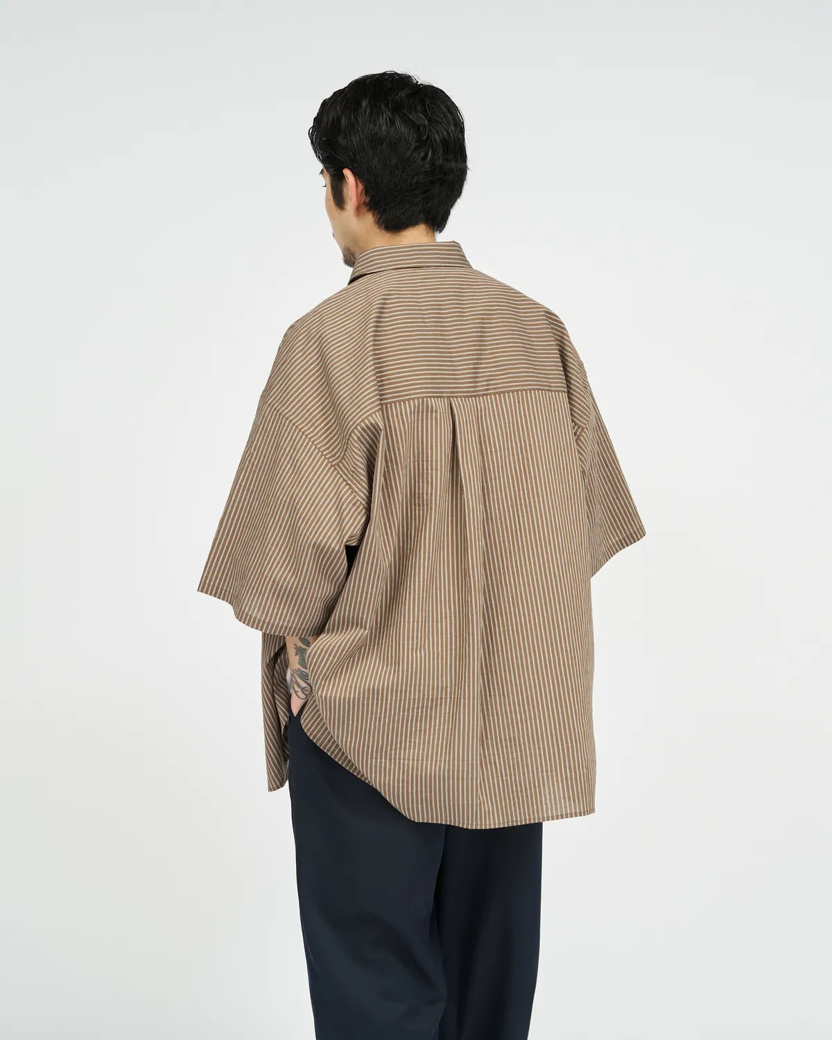 FreshService / HRAFTeX® S/S STRIPE SHIRT (FSC262-50008)