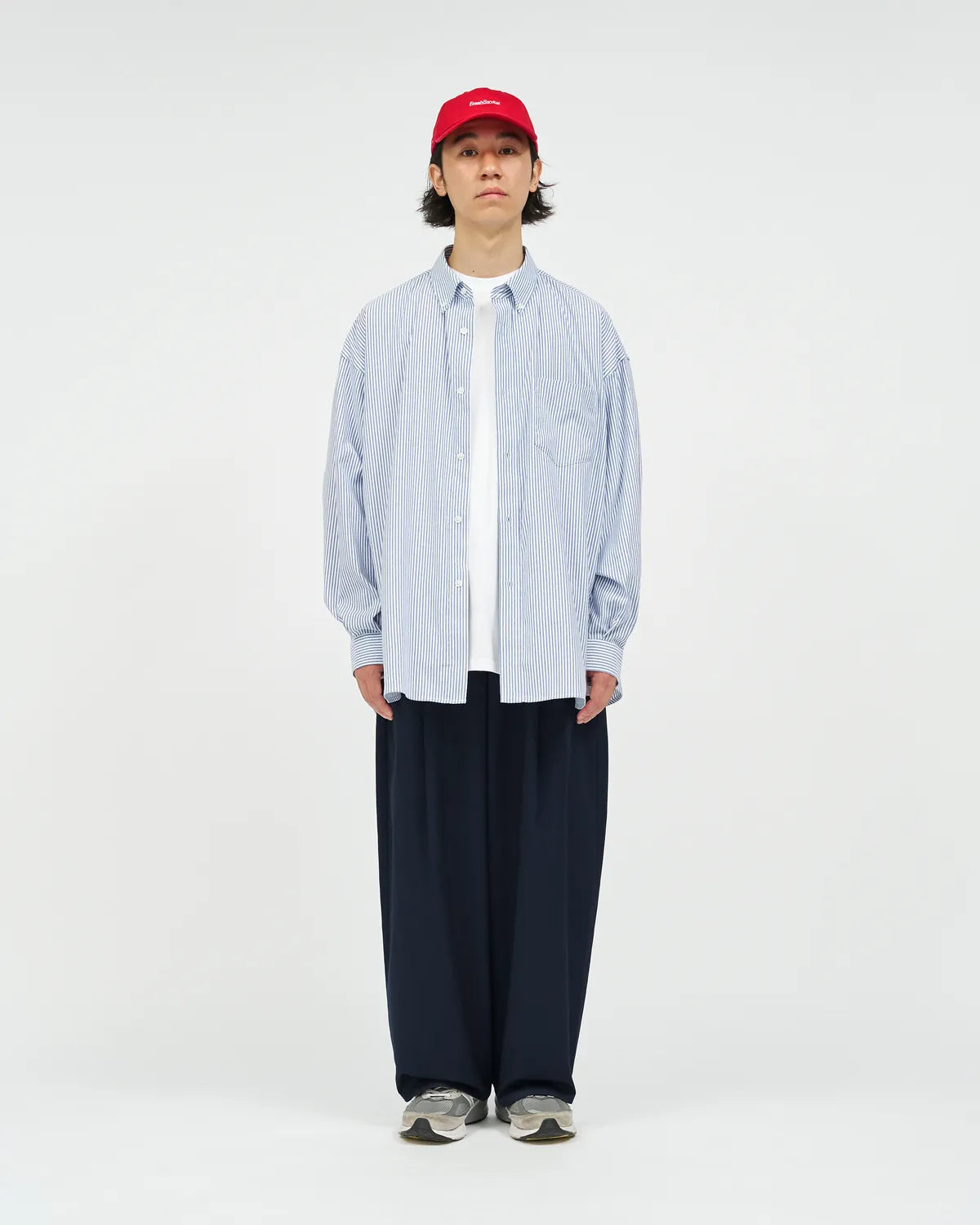 FreshService / HRAFTeX® L/S STRIPE SHIRT (FSC262-50007)