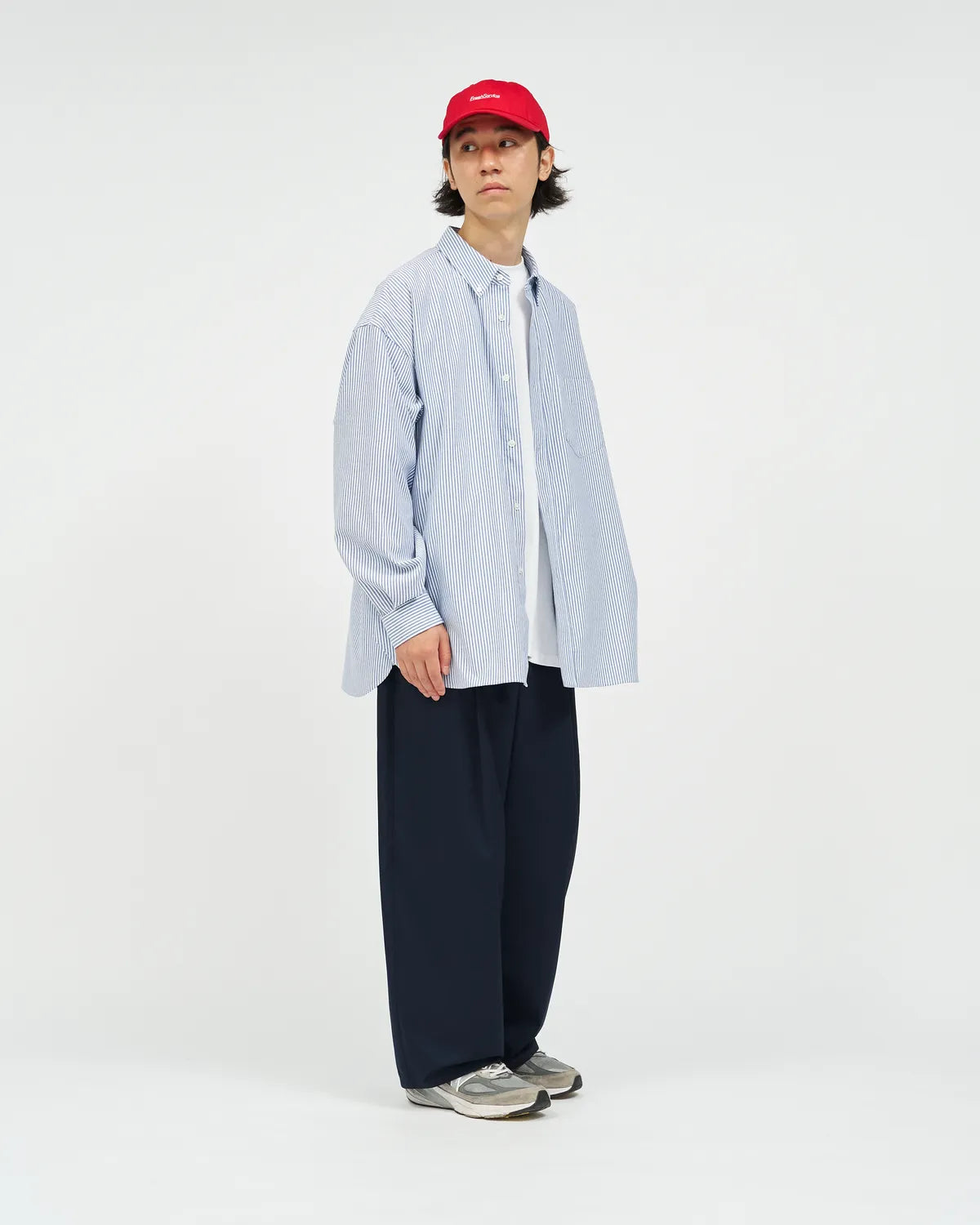 FreshService / HRAFTeX® L/S STRIPE SHIRT (FSC262-50007)
