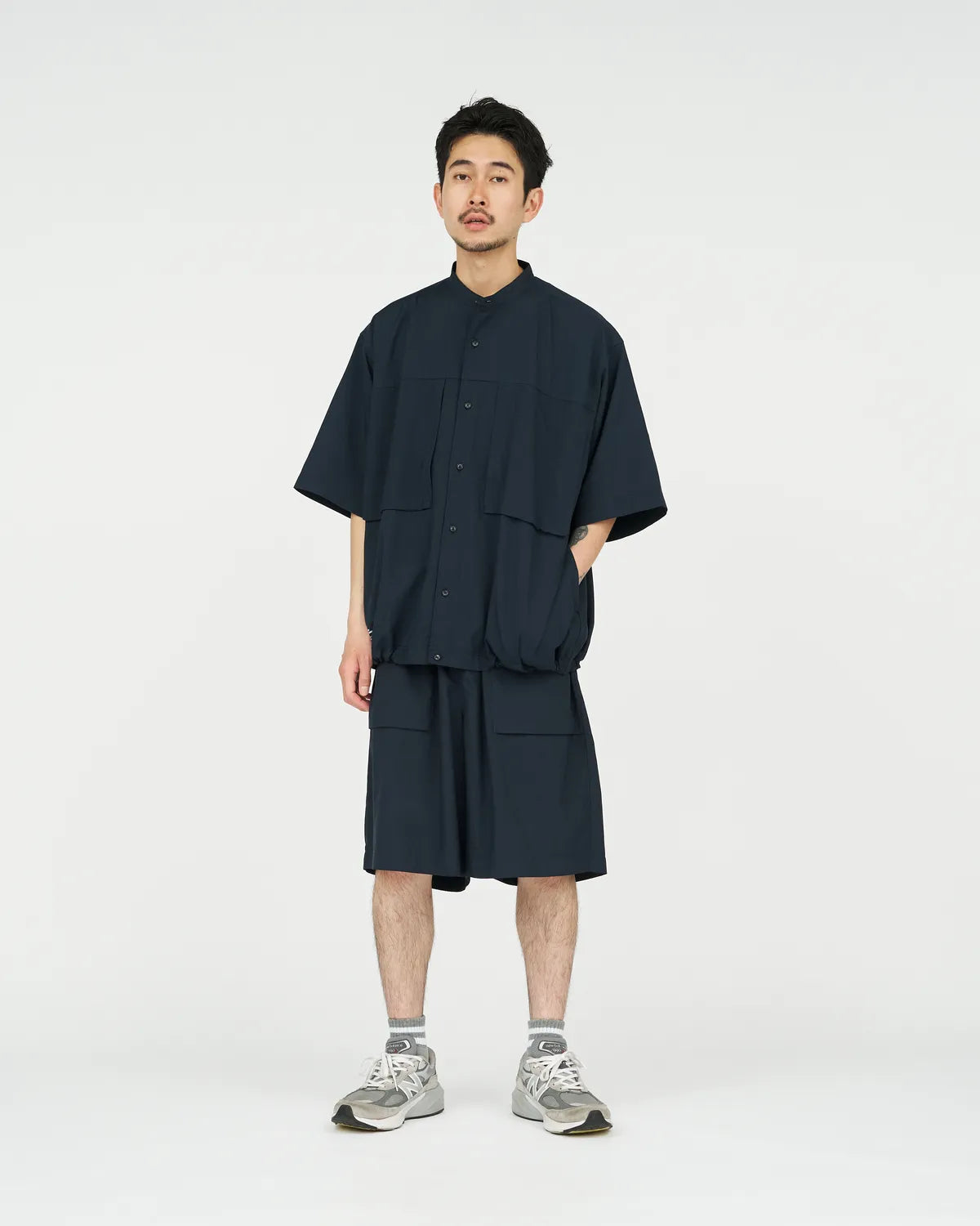 FreshService / COOLFIBER RIPSTOP FILD POCKET S/S SHIRT (FSC262-50009)