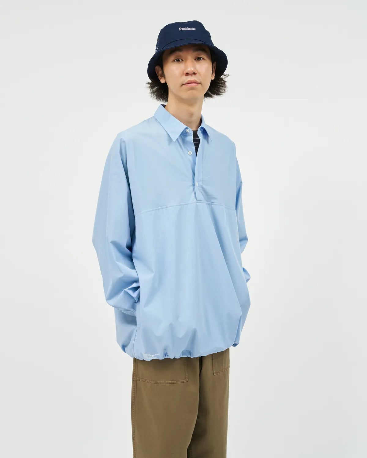 FreshService / COOL TECH POPLIN L/S ANORAK SHIRT (FSC262-50056)