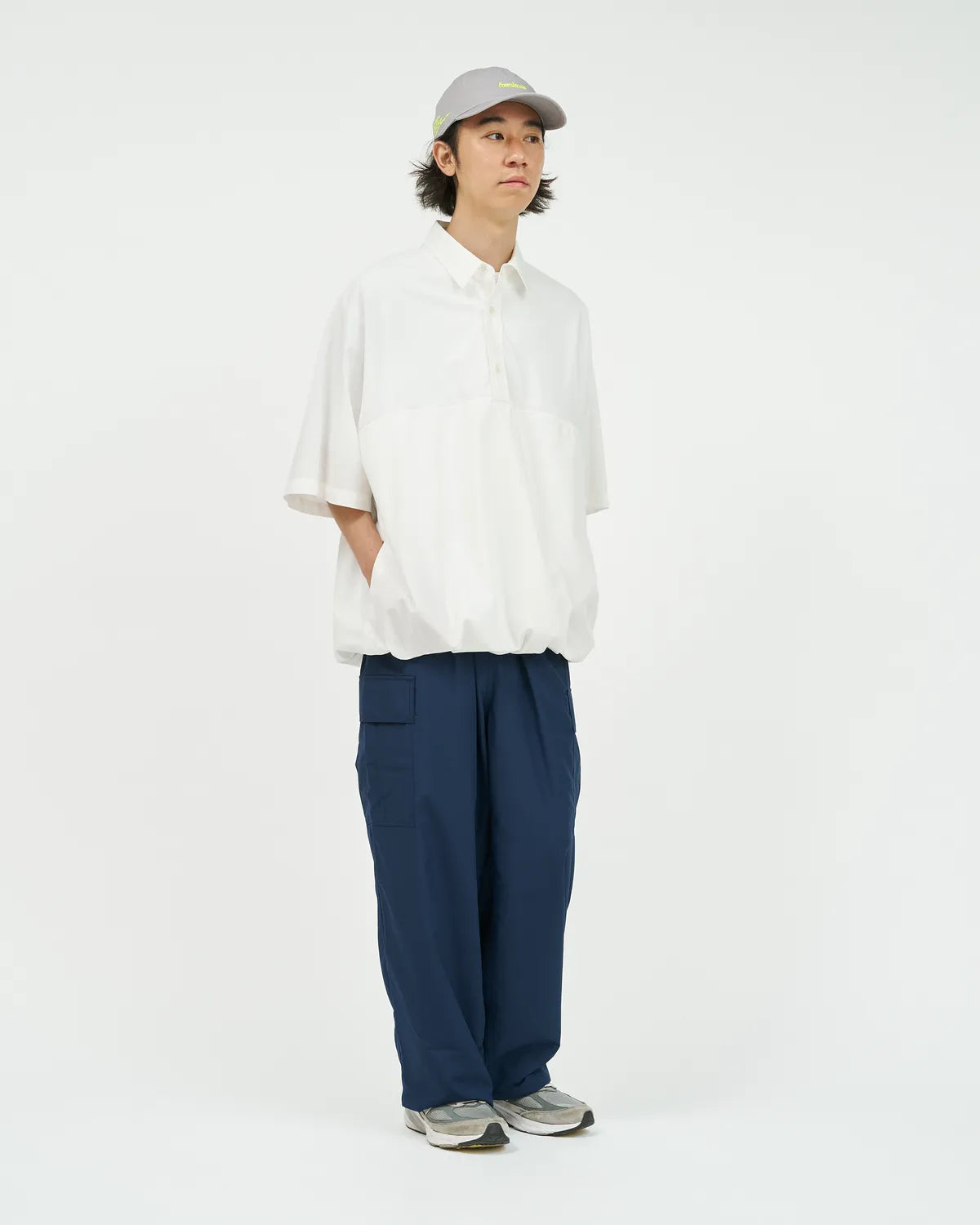FreshService / COOL TECH POPLIN S/S ANORAK SHIRT (FSC262-50057)