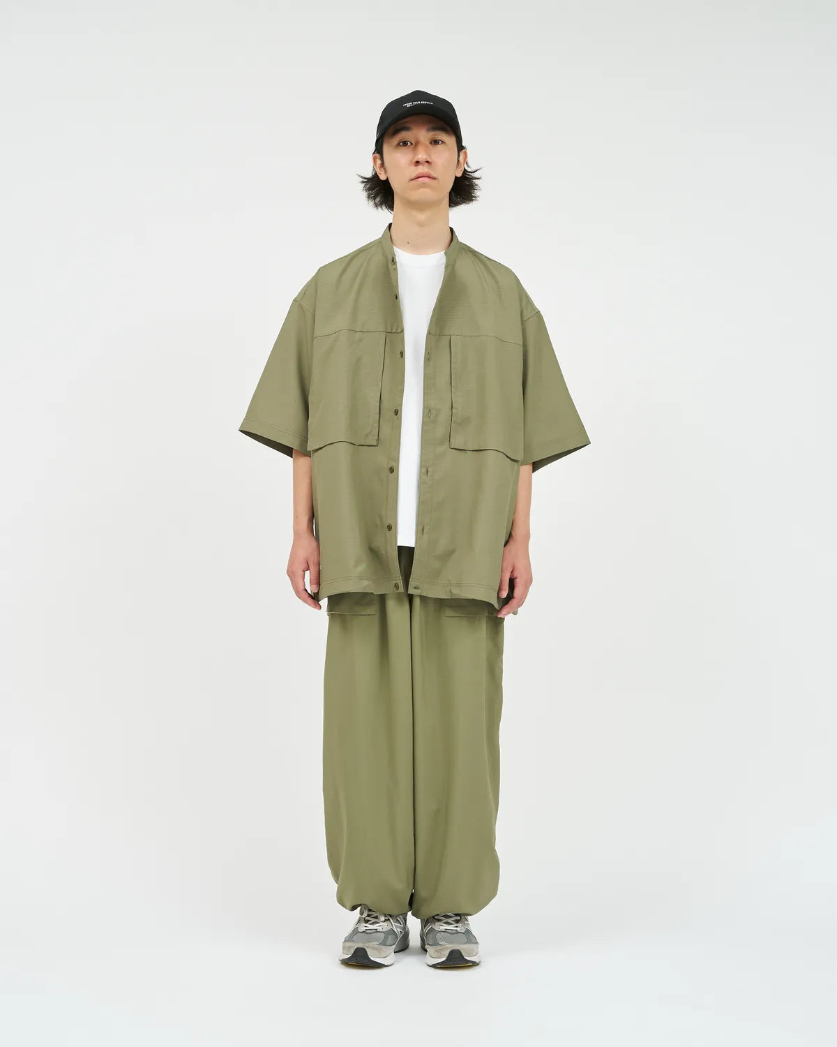 FreshService / COOLFIBER RIPSTOP FILD POCKET S/S SHIRT (FSC262-50009)
