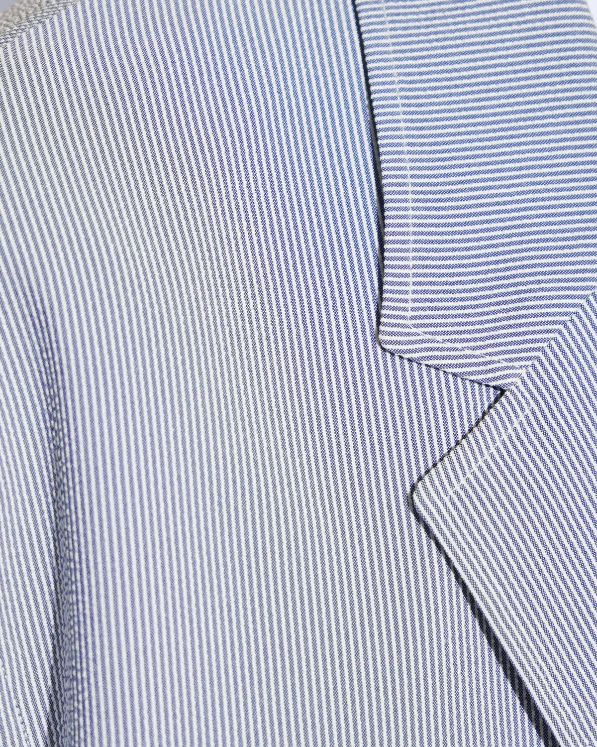 FreshService / SEERSUCKER STRIPE BLAZER (FSC262-20112)