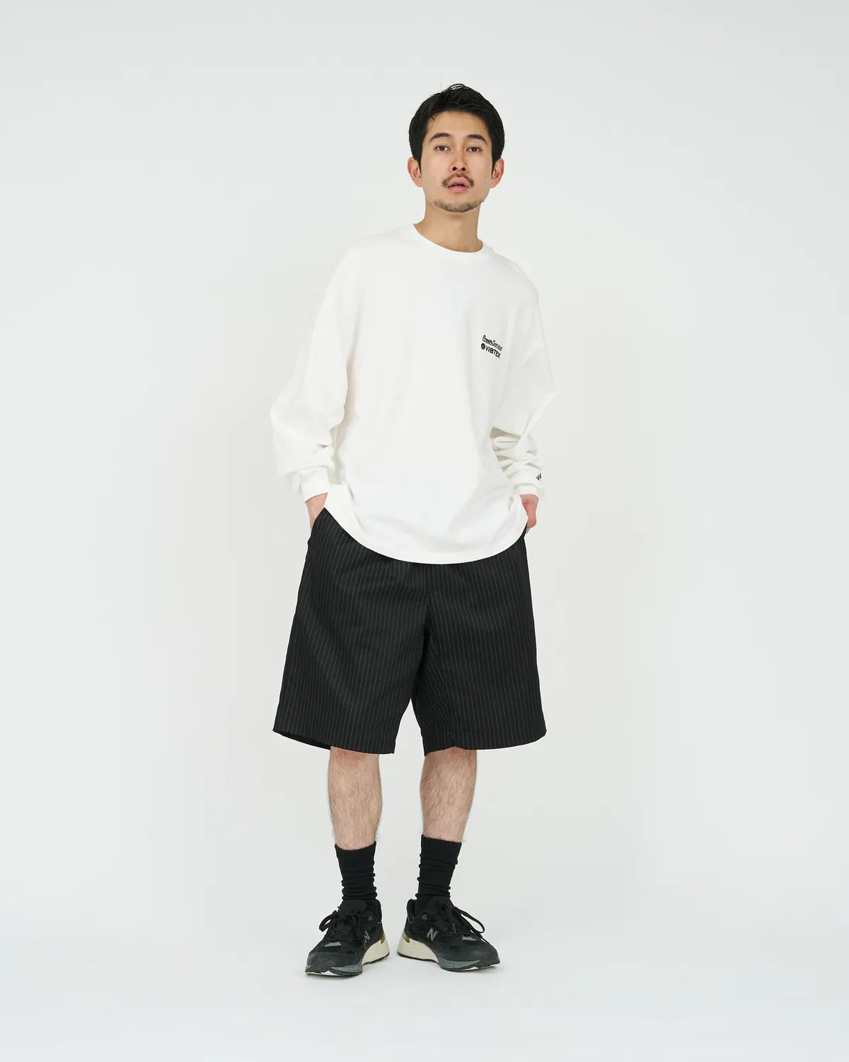 FreshService × VIBTEX / VIBTEX for FreshService L/S CREW NECK TEE (FSC262-70059B)