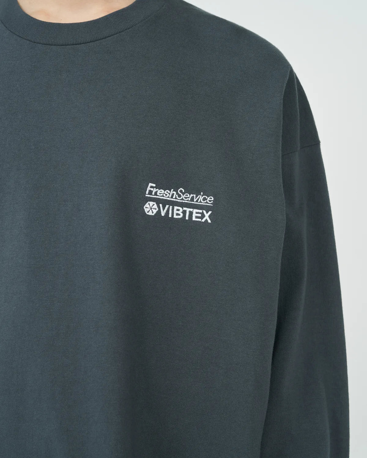 FreshService × VIBTEX / VIBTEX for FreshService L/S CREW NECK TEE (FSC262-70059B)
