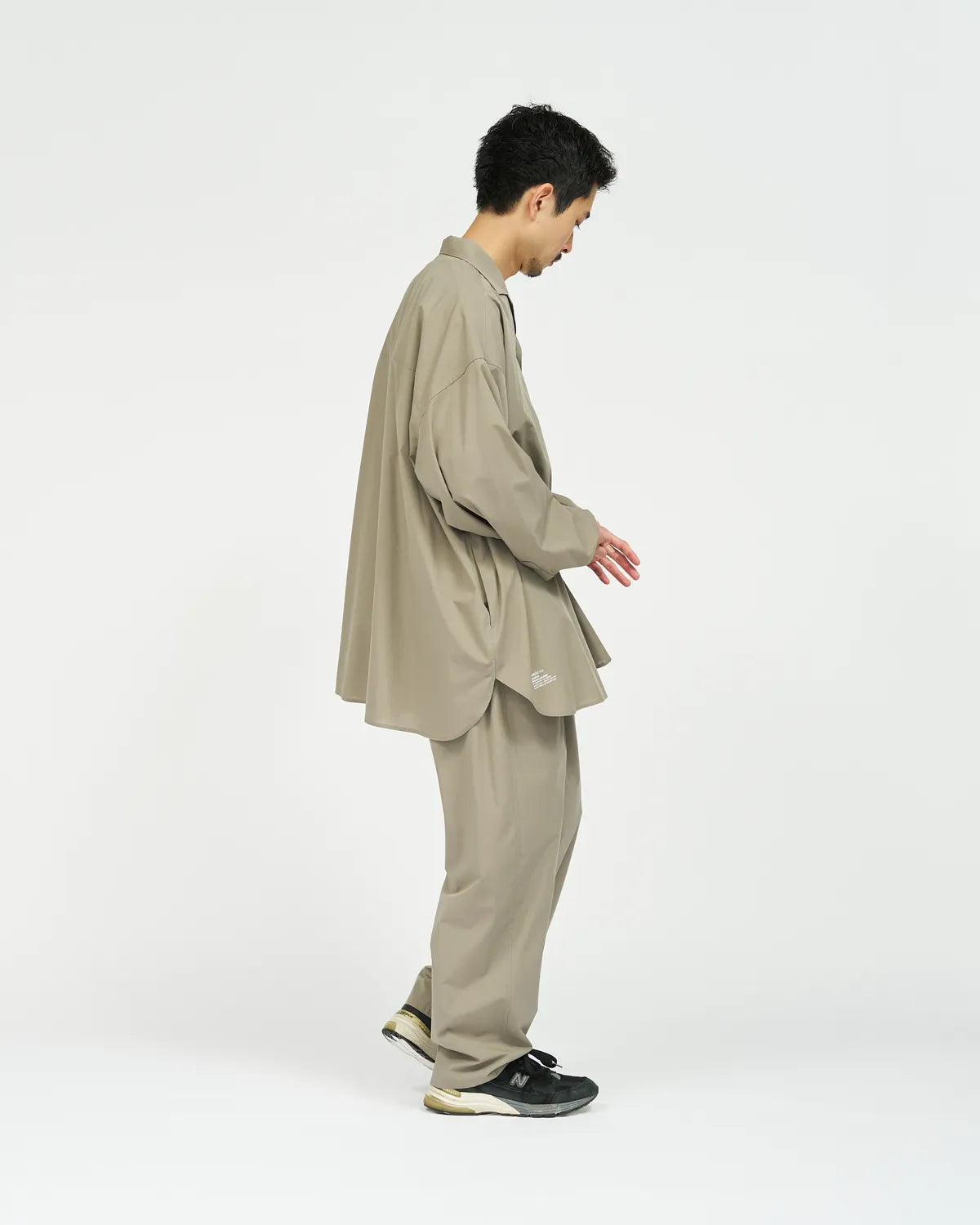 FreshService / AIR POPLIN TWO TUCK EASY PANTS (FSC263-40047)