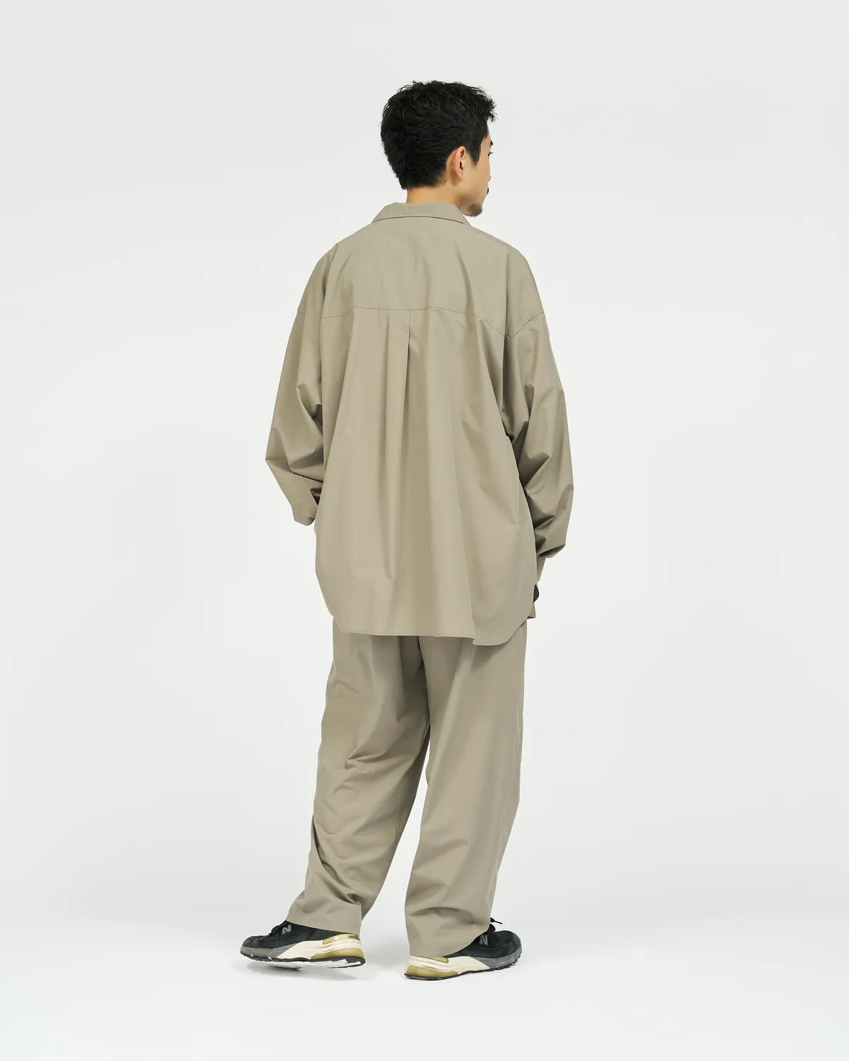 FreshService / AIR POPLIN OPEN COLLAR L/S SHIRT (FSC263-50046)