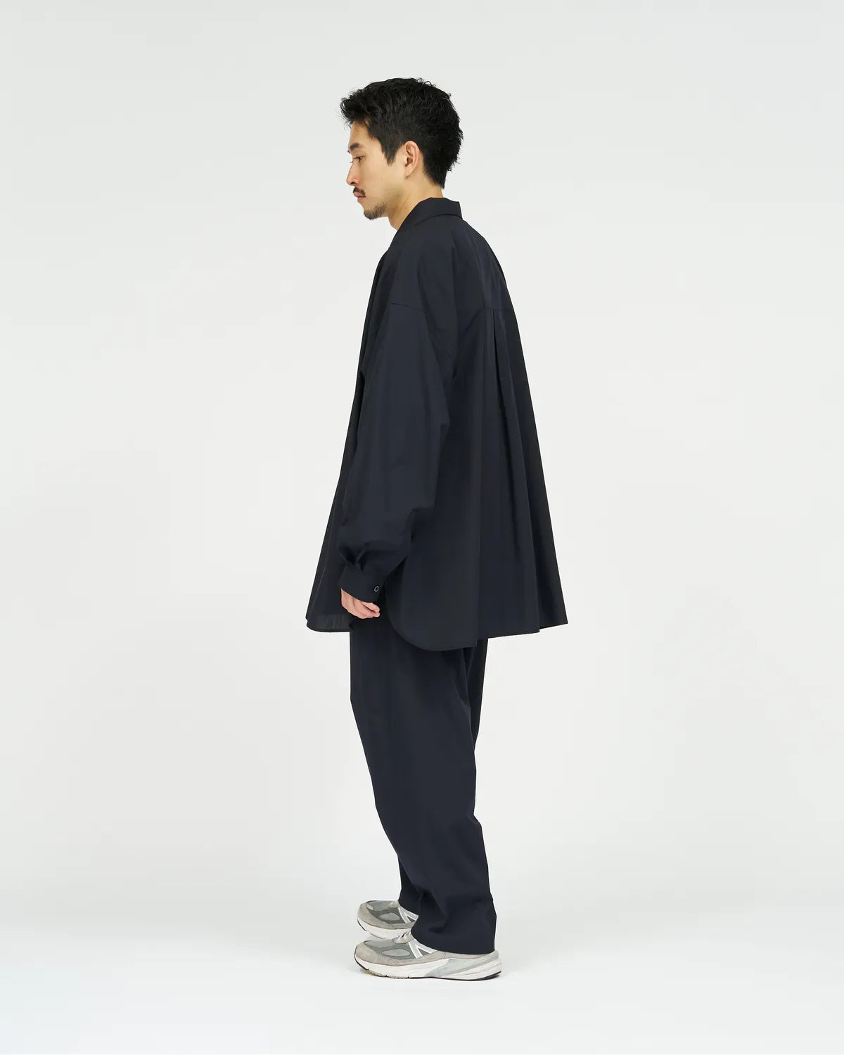 FreshService / AIR POPLIN OPEN COLLAR L/S SHIRT (FSC263-50046)