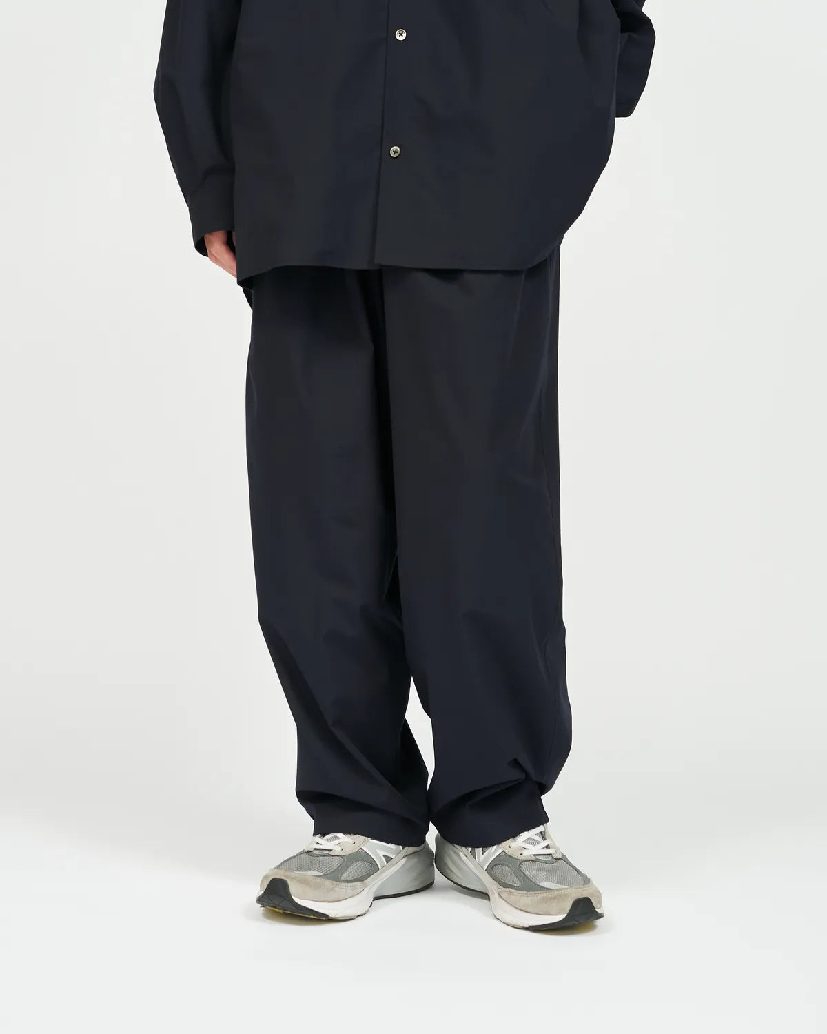 FreshService / AIR POPLIN TWO TUCK EASY PANTS (FSC263-40047)