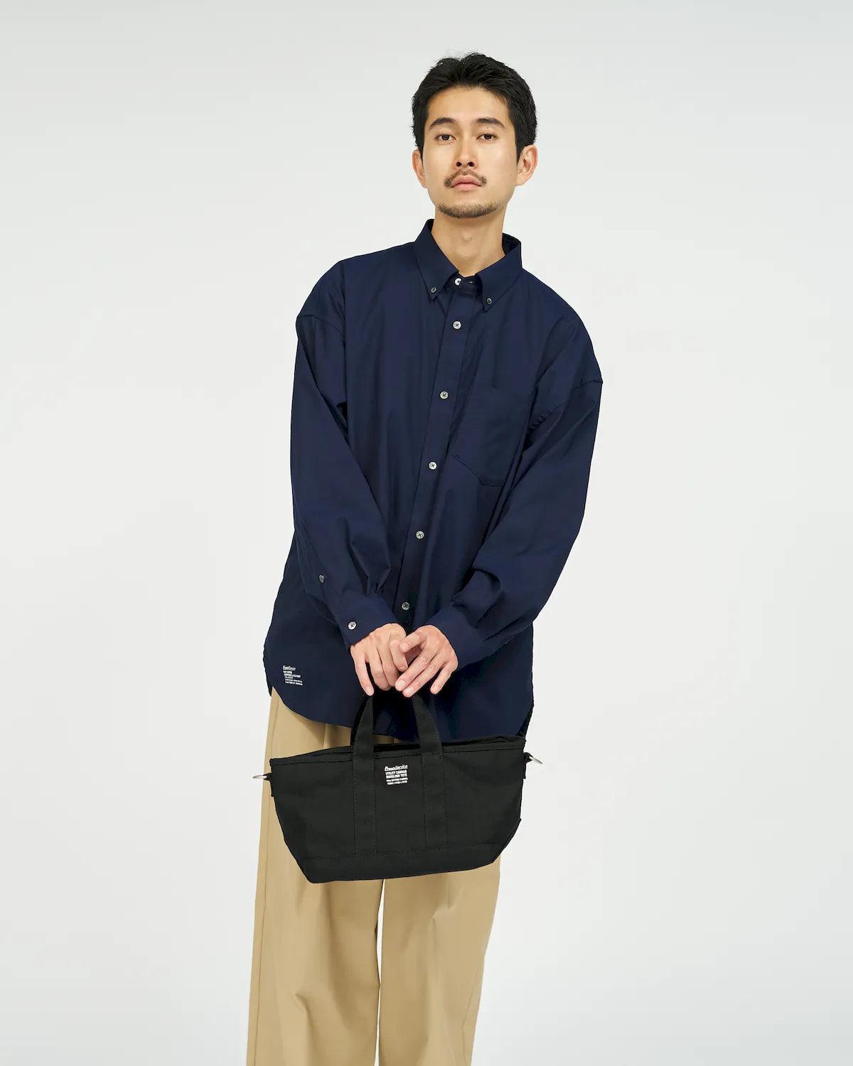 FreshService / UTILITY CANVAS SHOULDER TOTE (FSP263-90058)