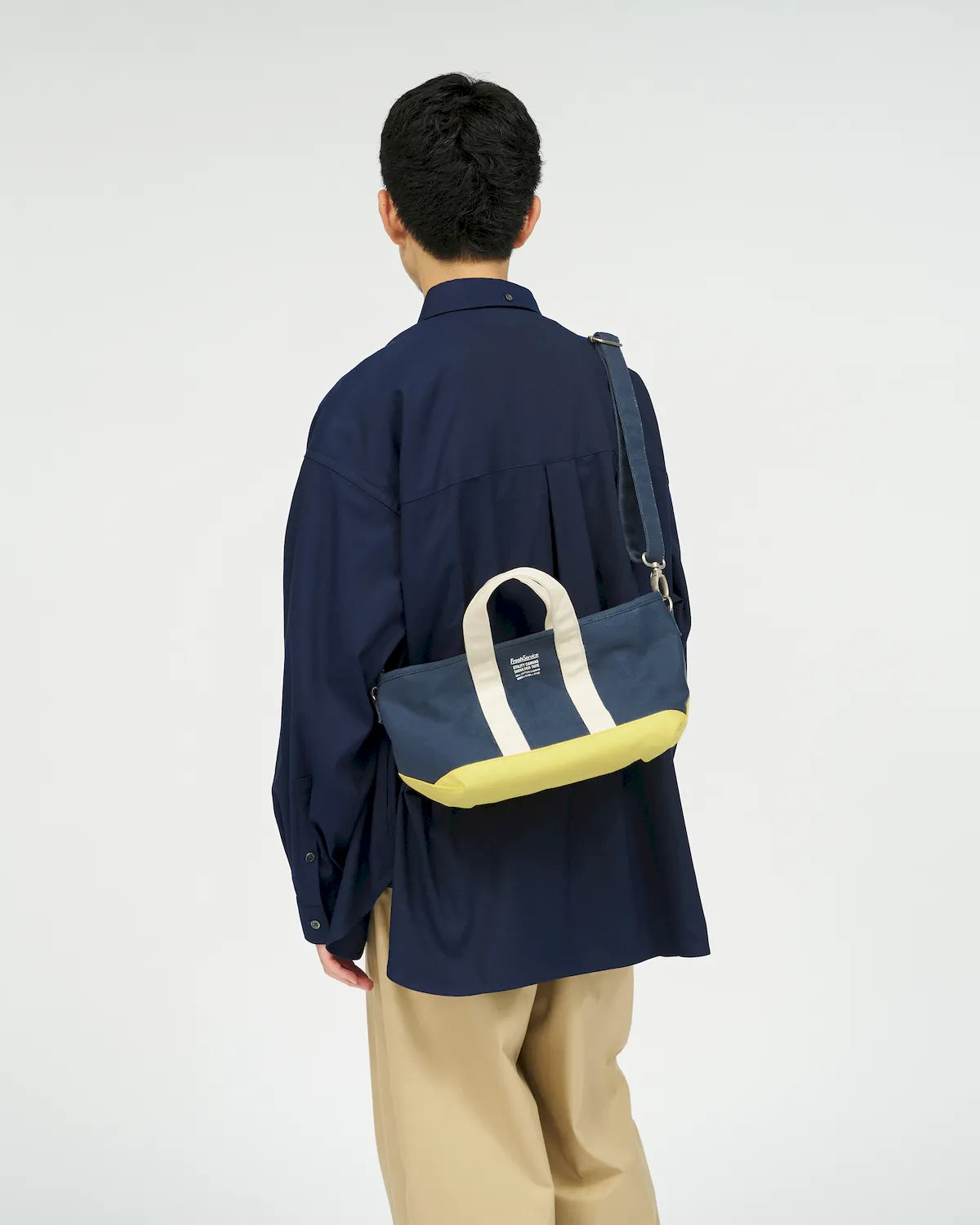 FreshService / UTILITY CANVAS SHOULDER TOTE (FSP263-90058)