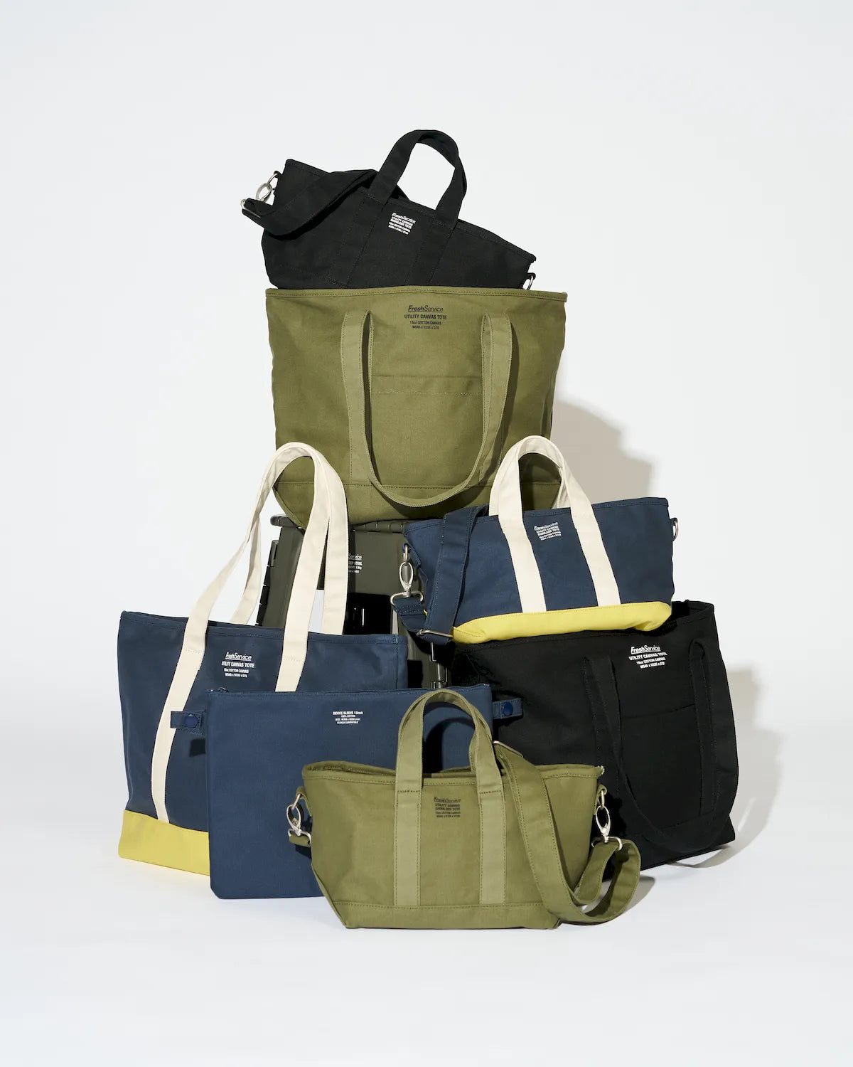 FreshService / UTILITY CANVAS TOTE (FSP263-90057)