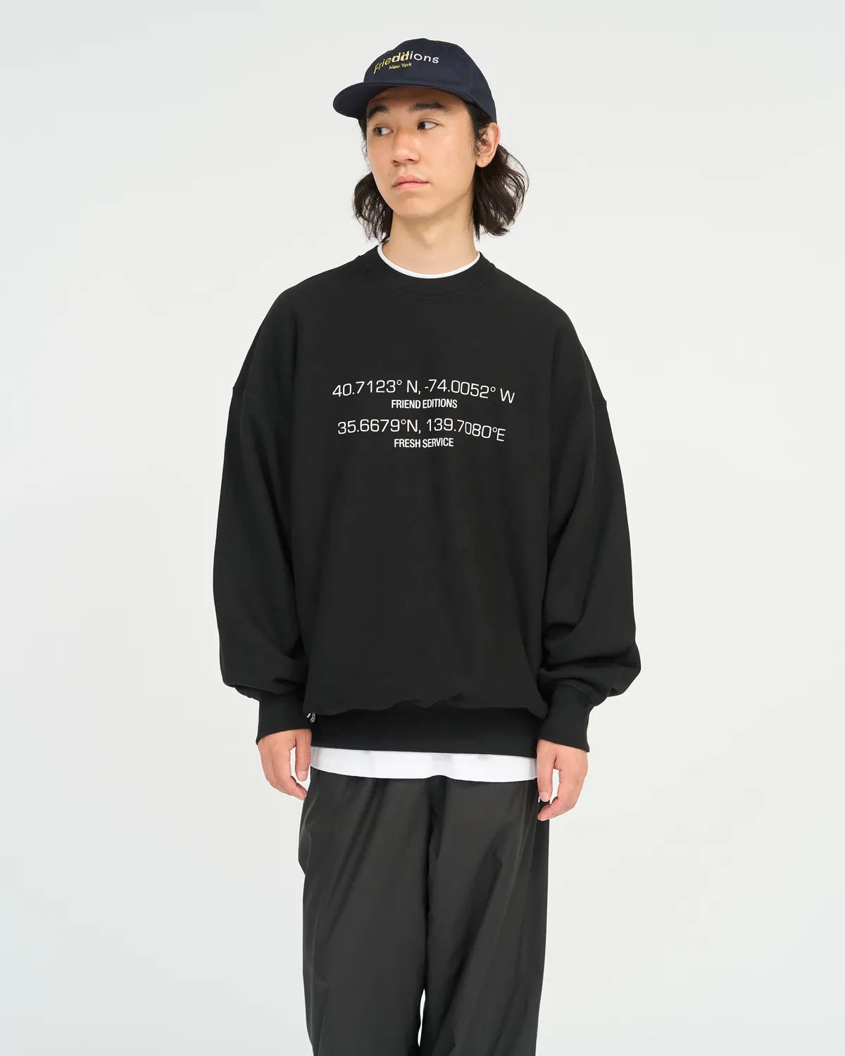 FreshService / FRIEND EDITIONS CLASSIC TERRY SWEATSHIRT "AXIS" (FSC263-70118FE)