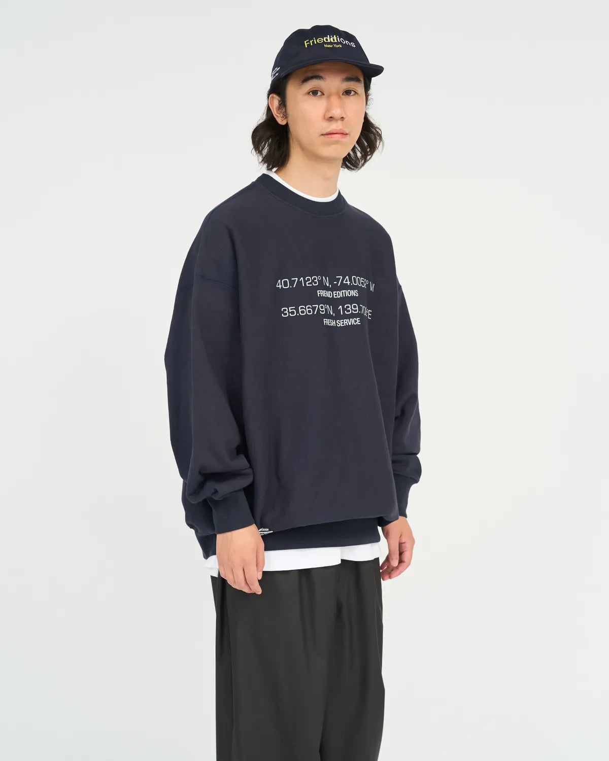 FreshService / FRIEND EDITIONS CLASSIC TERRY SWEATSHIRT "AXIS" (FSC263-70118FE)