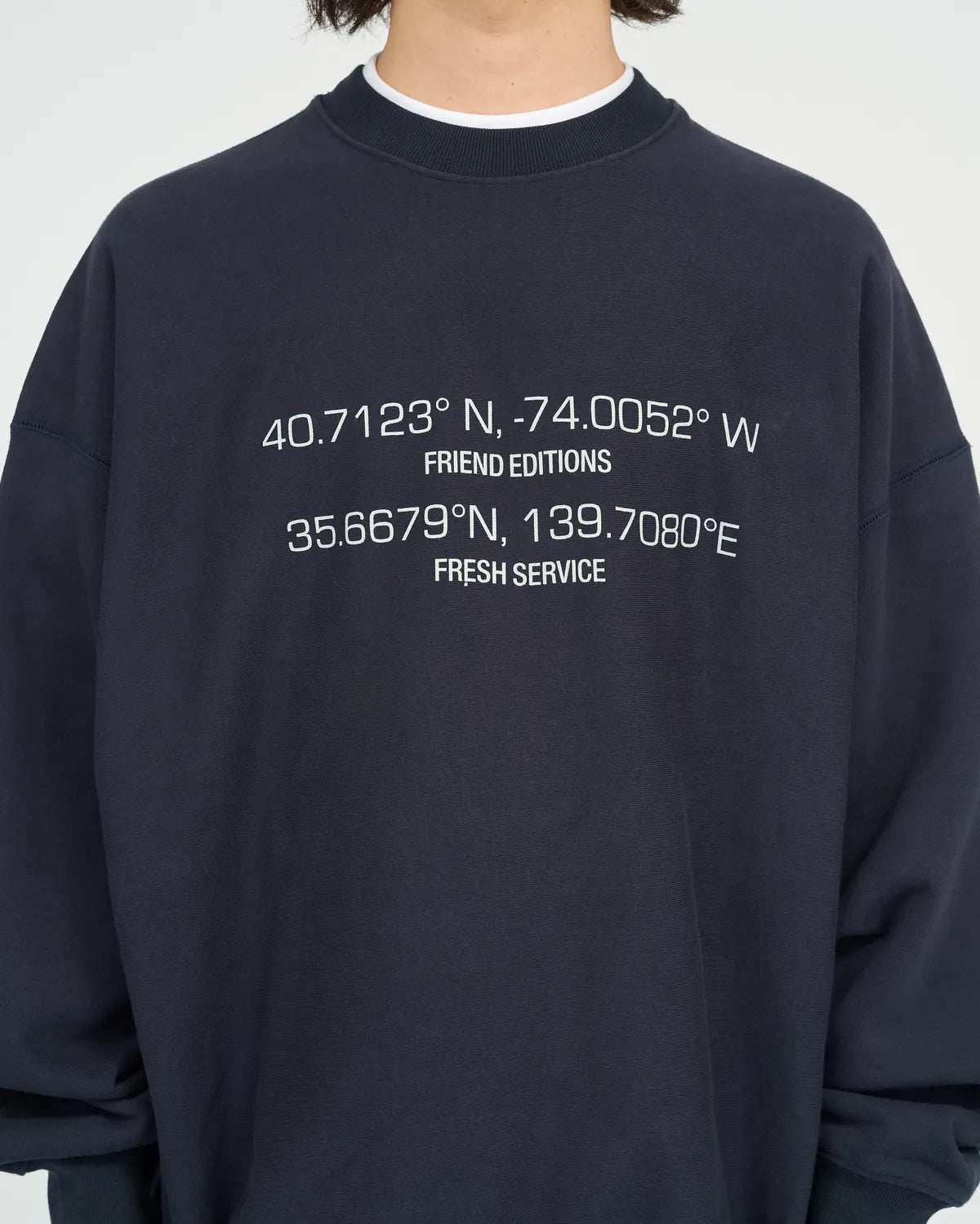 FreshService / FRIEND EDITIONS CLASSIC TERRY SWEATSHIRT "AXIS" (FSC263-70118FE)