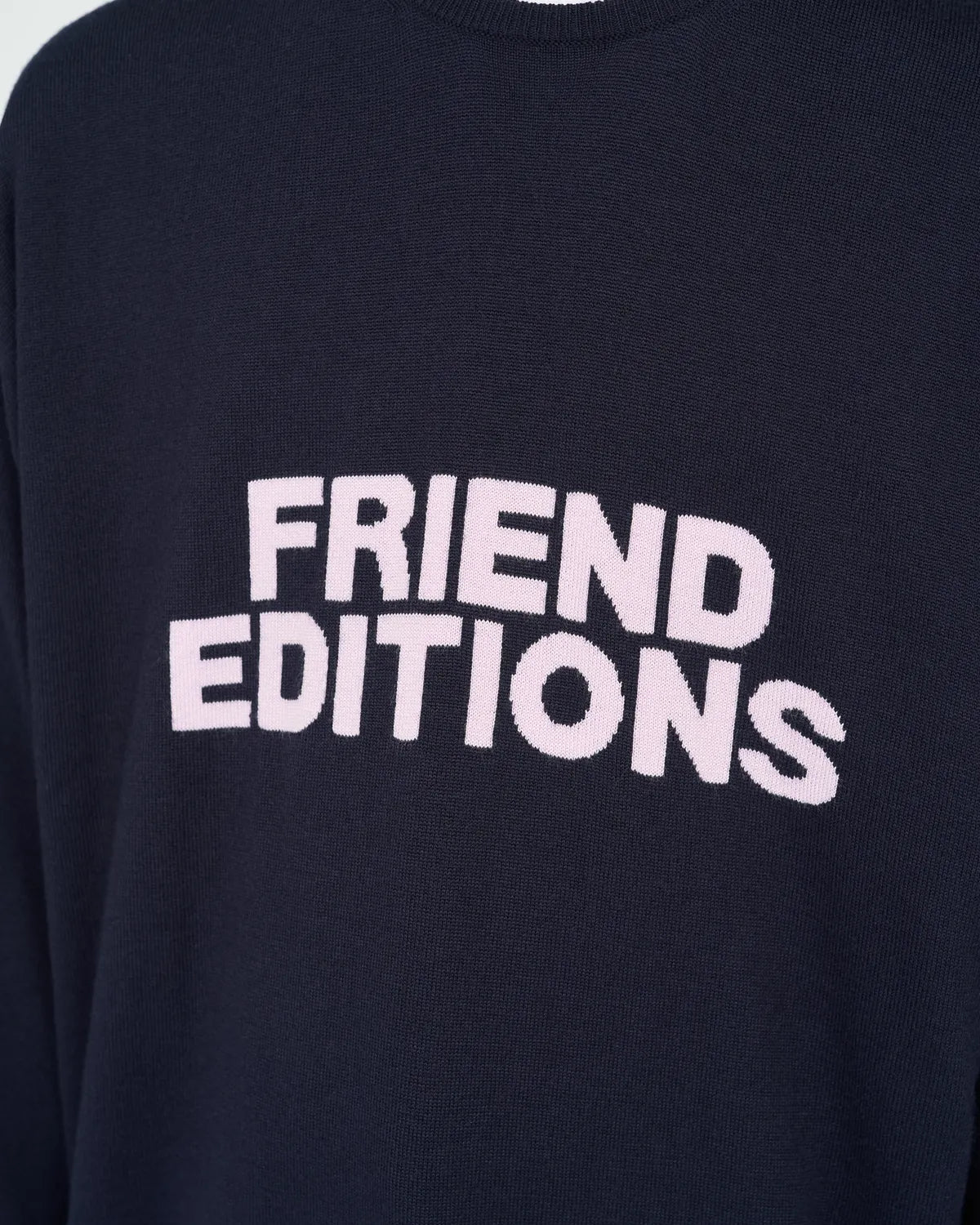 FreshService / FRIEND EDITIONS HIGH GAUGE INTARSIA KNIT "FE MONOGRAM" (FSC263-80126FE)