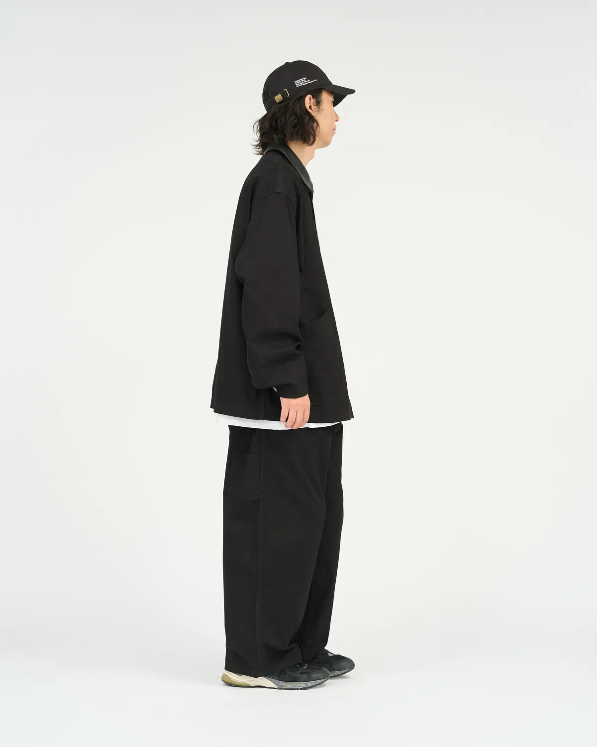 FreshService / COTTON CANVAS LEATHER COLLAR WORK JACKET (FSC263-30032)