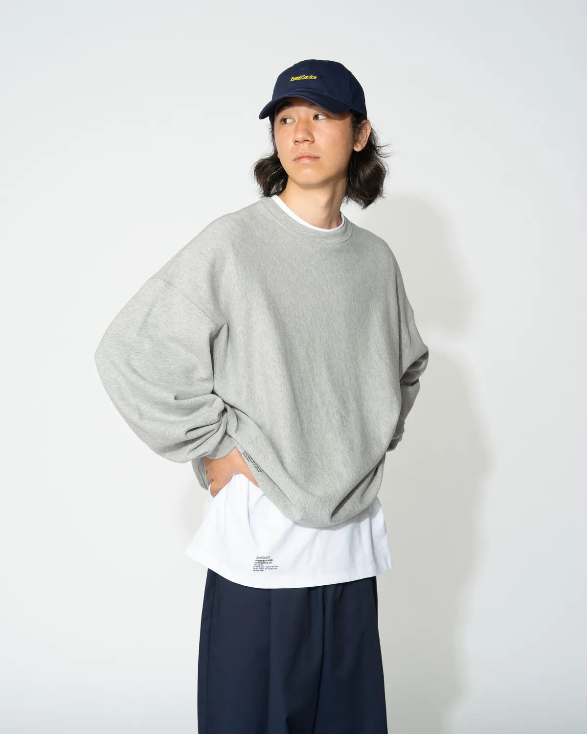 FreshService / CLASSIC TERRY SWEAT SHIRT (FSC263-70011)
