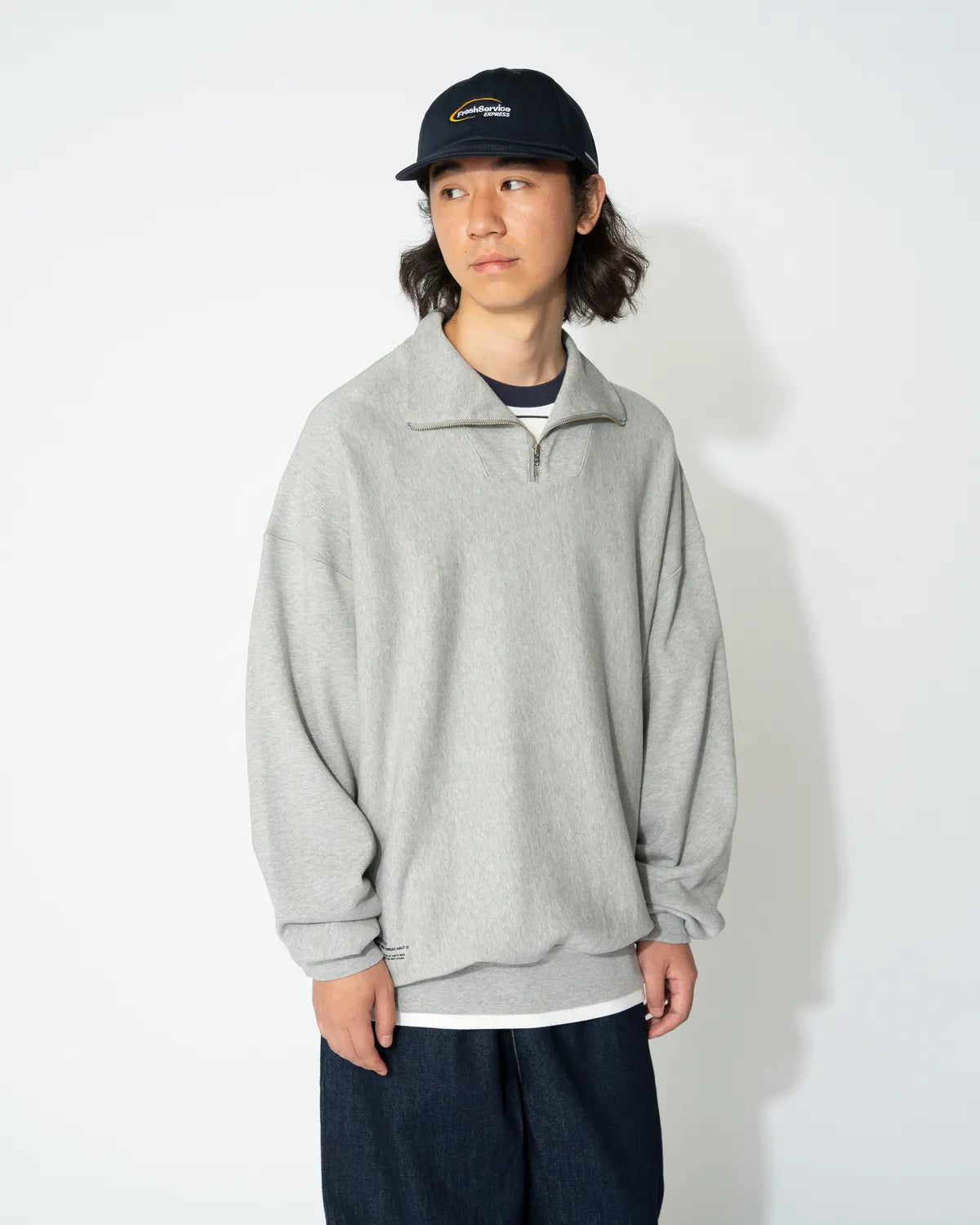 FreshService / CLASSIC TERRY SWEAT HALF ZIP (FSC263-70013)