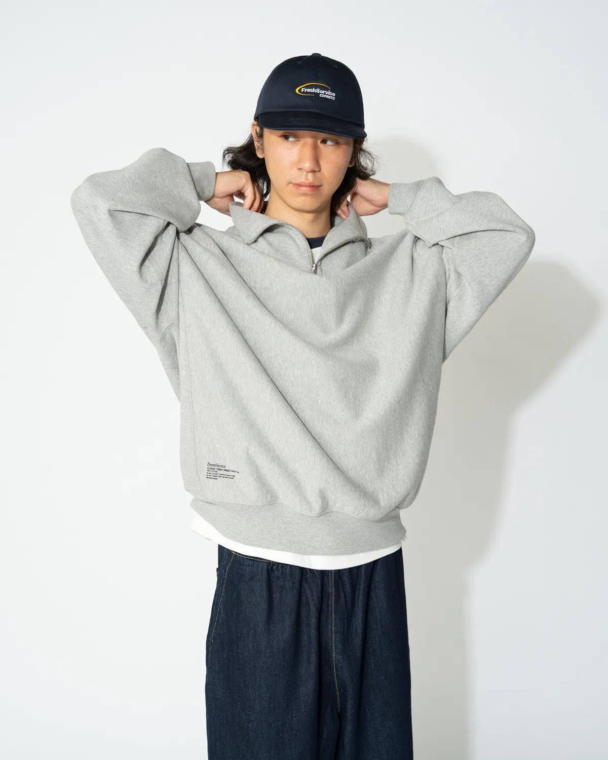 FreshService / CLASSIC TERRY SWEAT HALF ZIP (FSC263-70013)