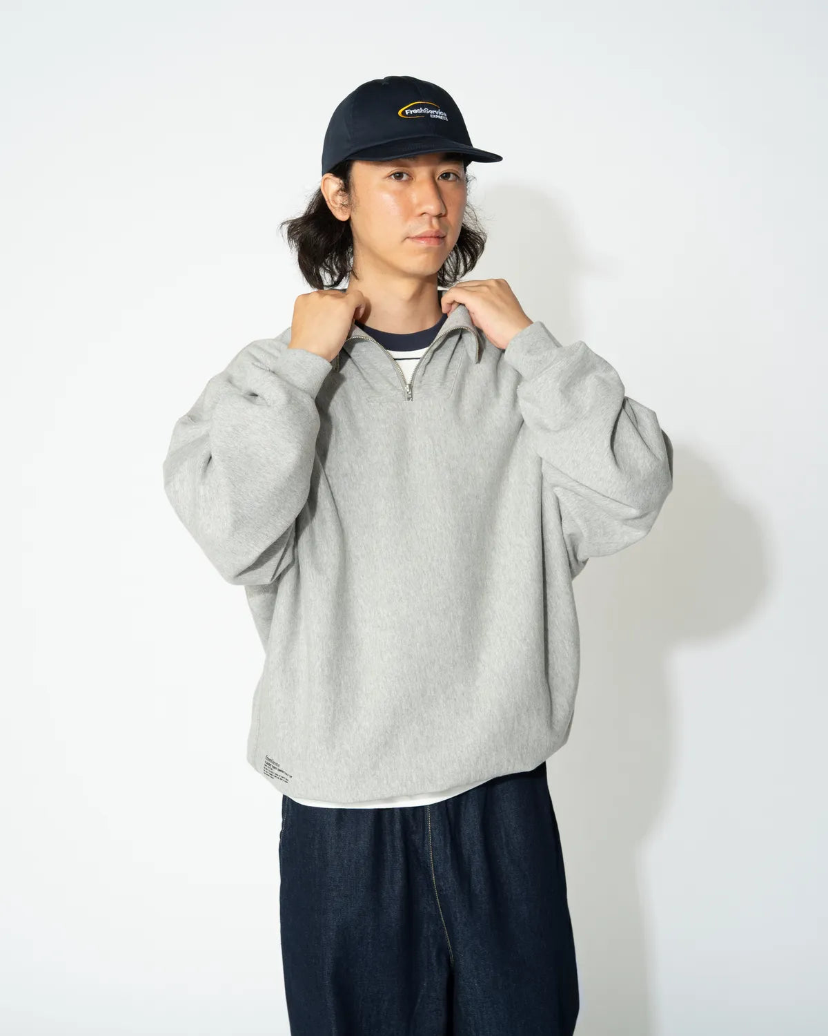 FreshService / CLASSIC TERRY SWEAT HALF ZIP (FSC263-70013)