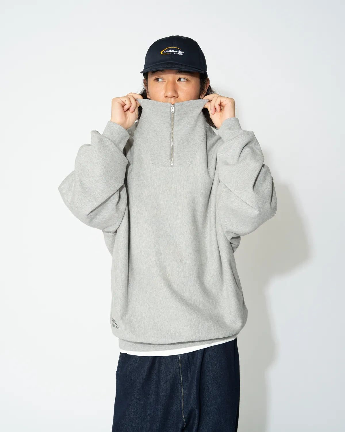 FreshService / CLASSIC TERRY SWEAT HALF ZIP (FSC263-70013)