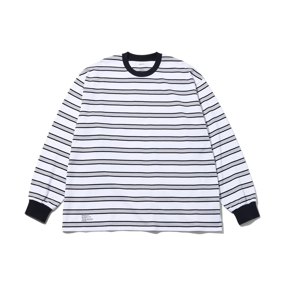 FreshService/フレッシュサービス　マイクロボーダーロングTシャツ FreshService - フレッシュサービス MICRO BORDER L/S TEE