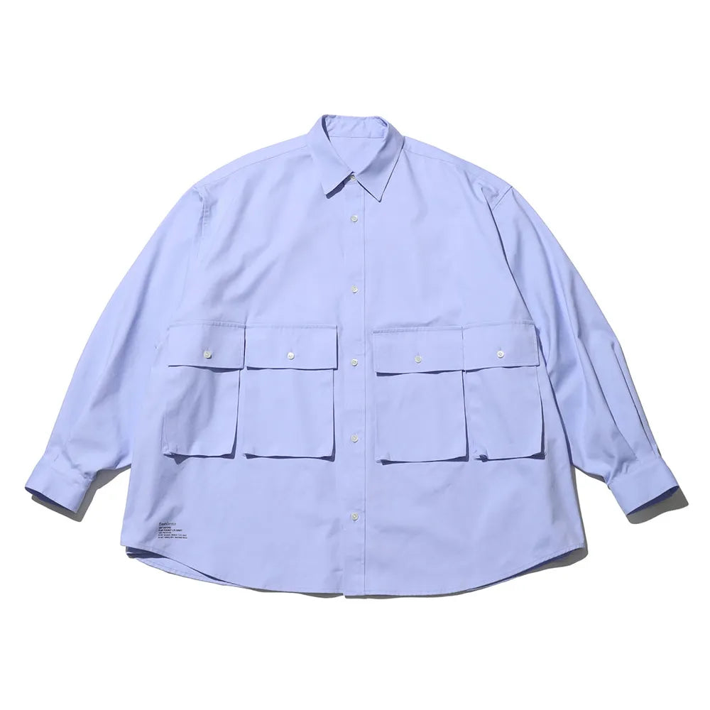 FreshService / DRY OXFORD FLAP POCKET L/S SHIRT (FSC244-50001B)