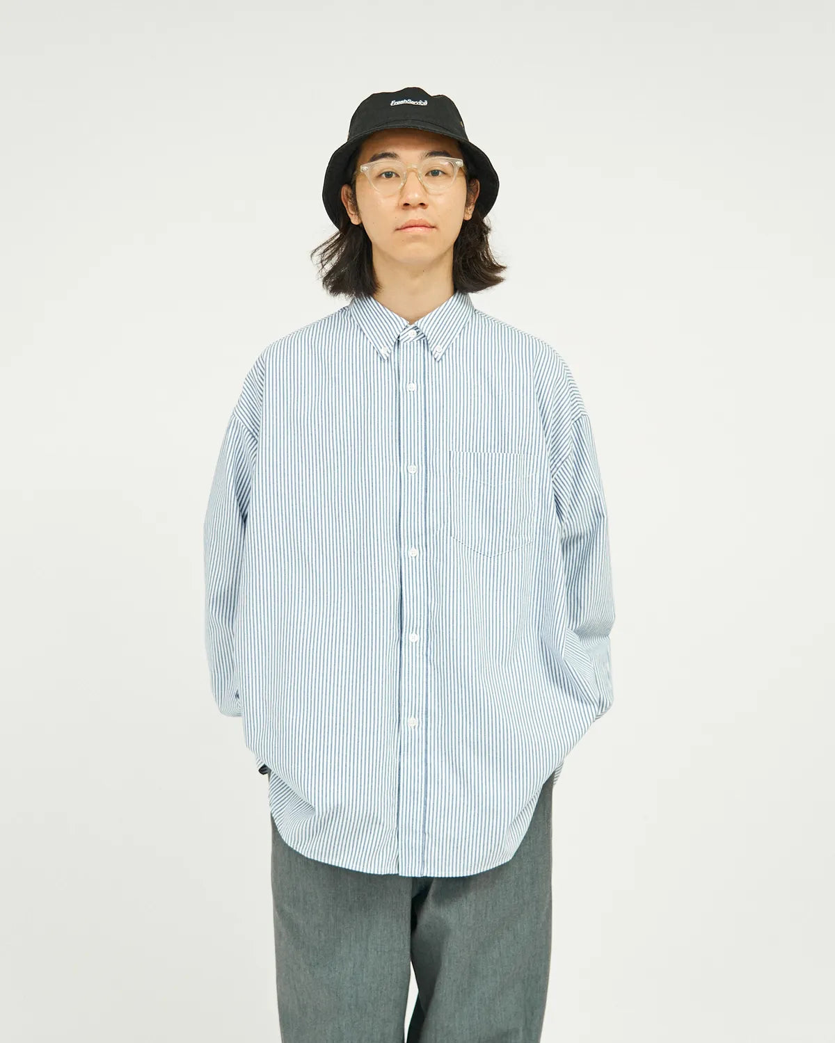 FreshService / DRY OXFORD CORPORATE L/S B.D SHIRT (FSC254-50025B)