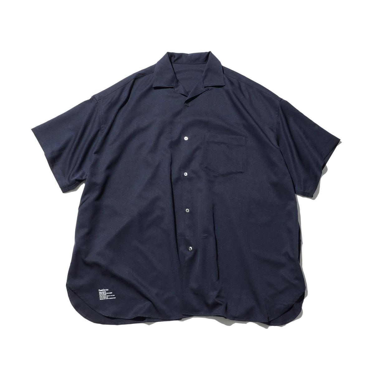 FreshService フレッシュサービス カラーシャツ Fresh Service (フレッシュサービス) COOLFIBER OPEN COLLAR S/S SHIRT