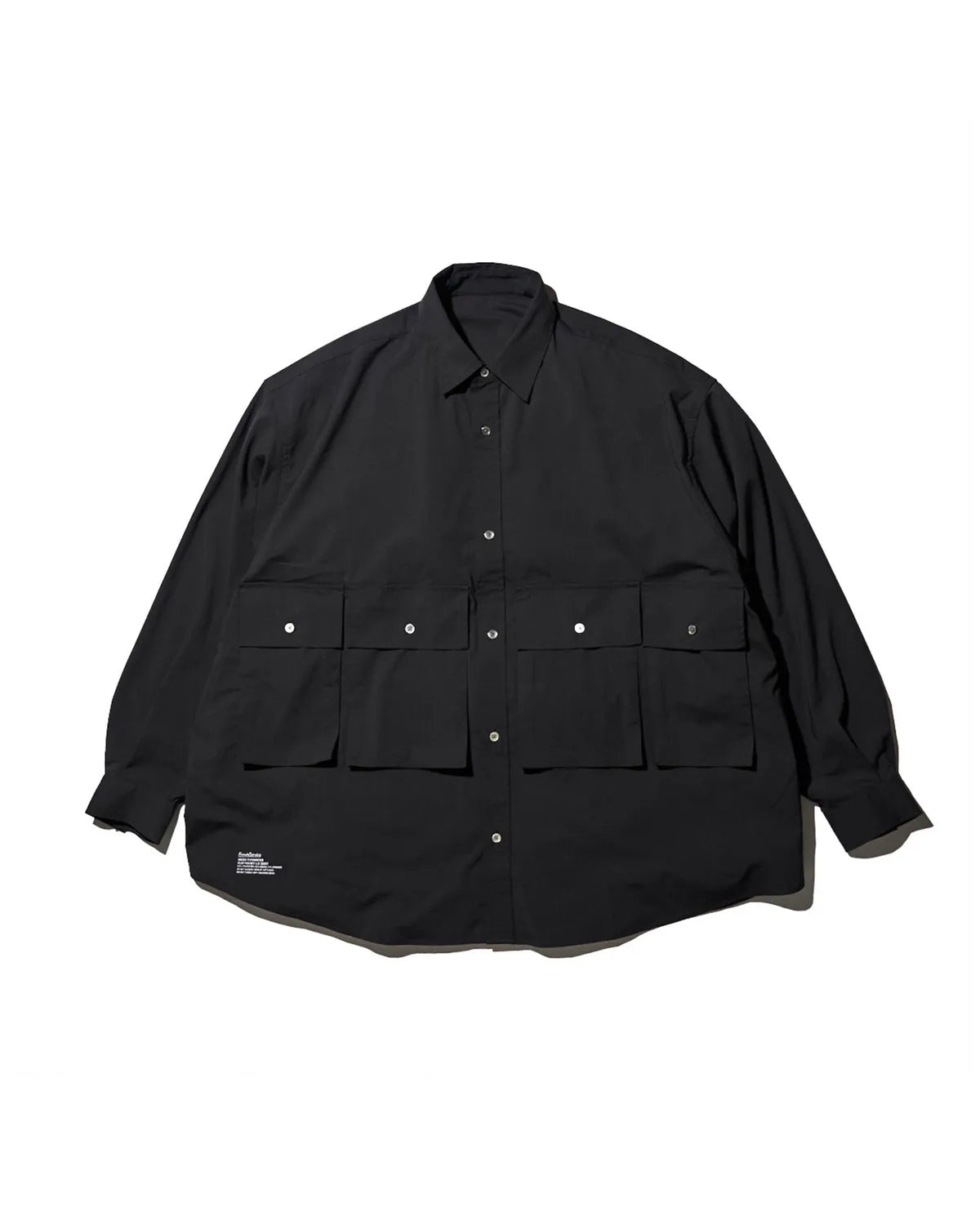 FreshService / MICRO TYPEWRITER FLAP POCKET L/S SHIRT (FSC251-50225)