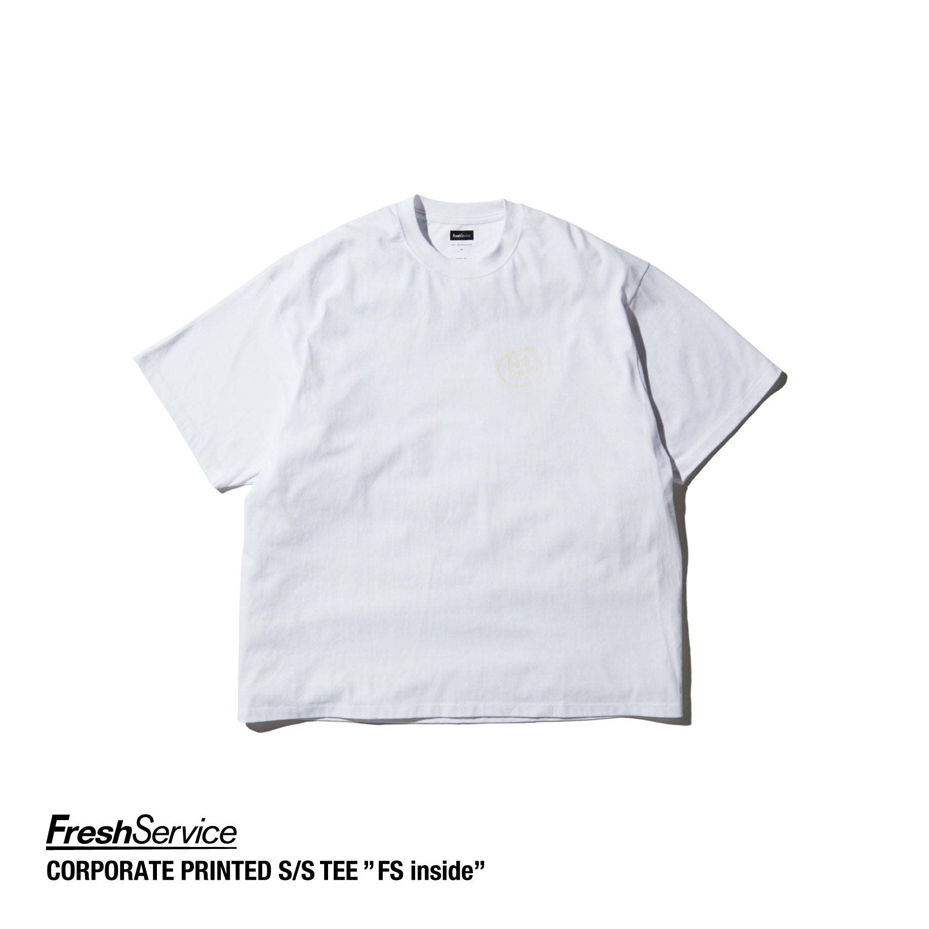 FreshService / CORPORATE PRINTED S/S TEE "FS inside" (FSC241-70121)