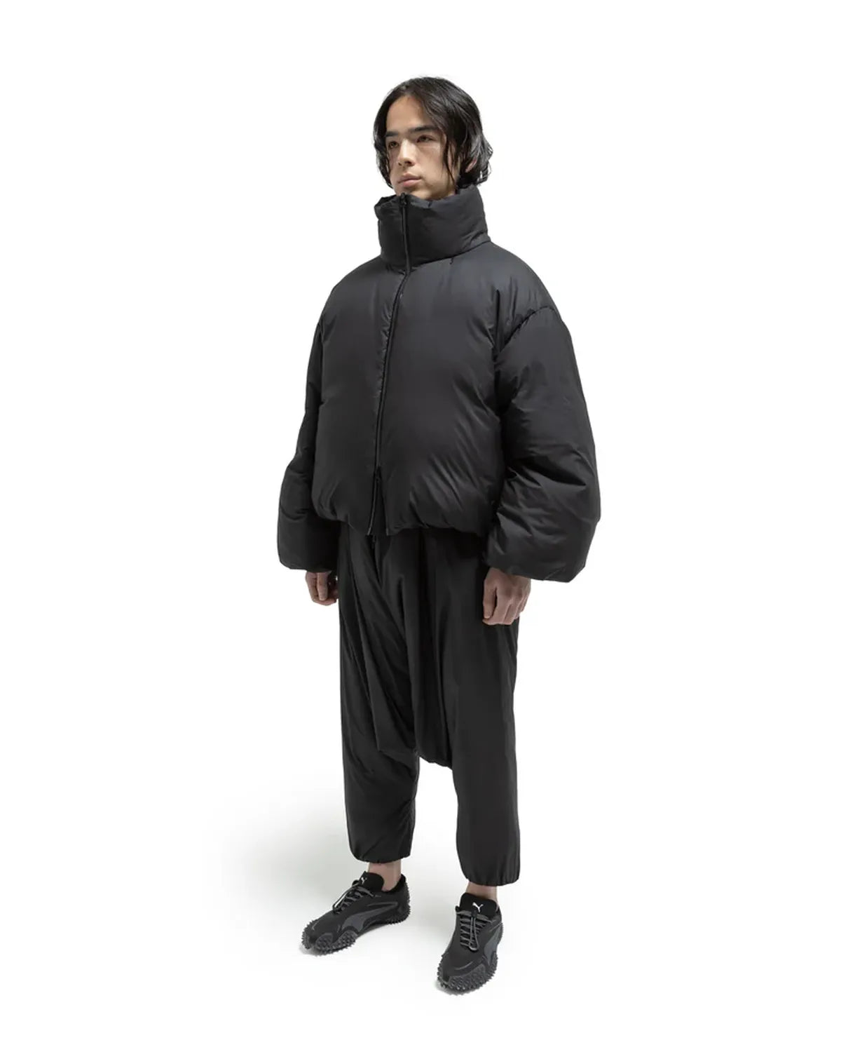 FUMITO GANRYU / Deformed Down Jk (Fu14-Bl-01)