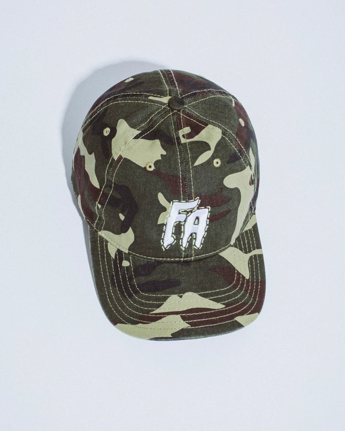FUCKING AWESOME の Camo Seduction Contrast Stitch 6-Panel