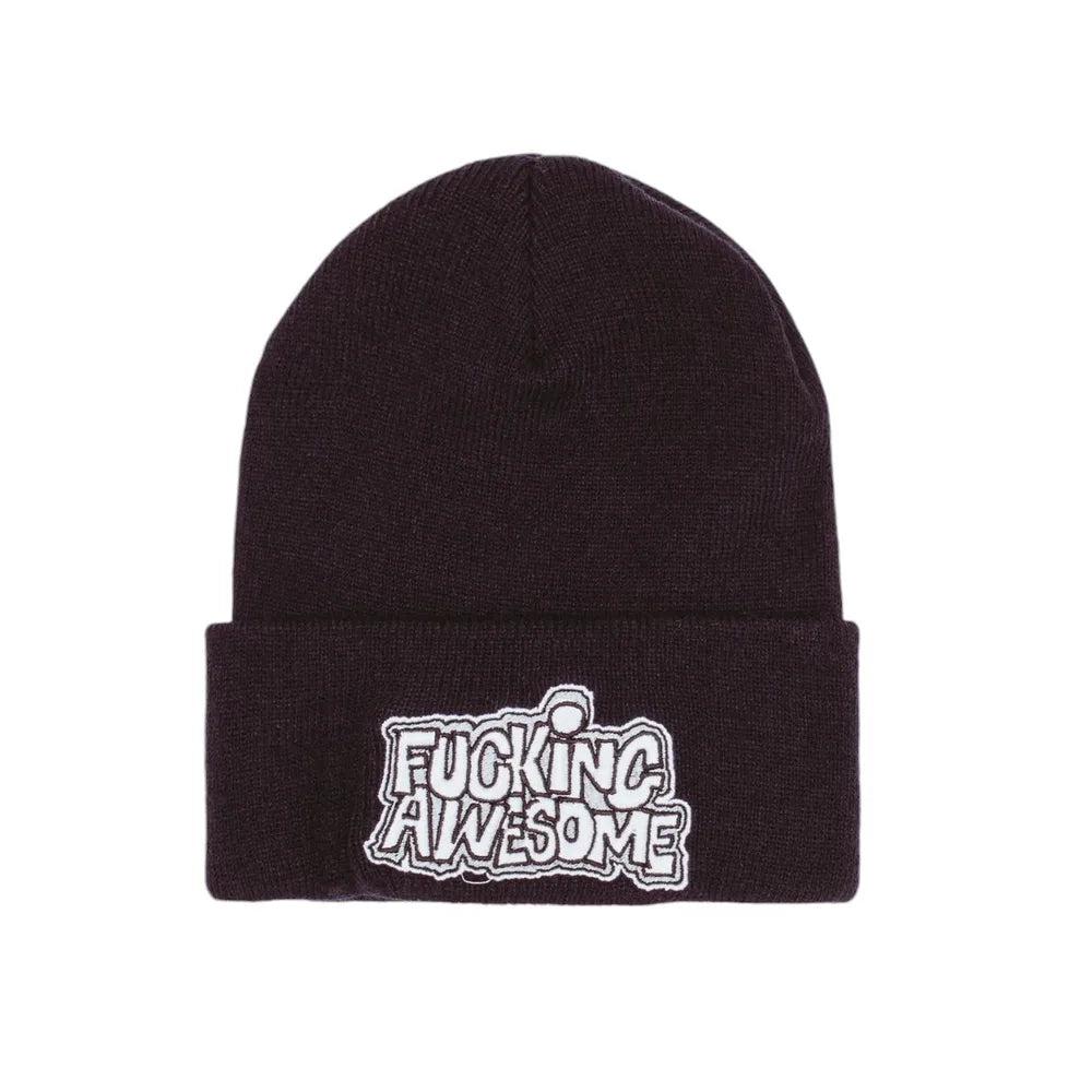 FUCKING AWESOME の PBS Logo Cuff Beanie