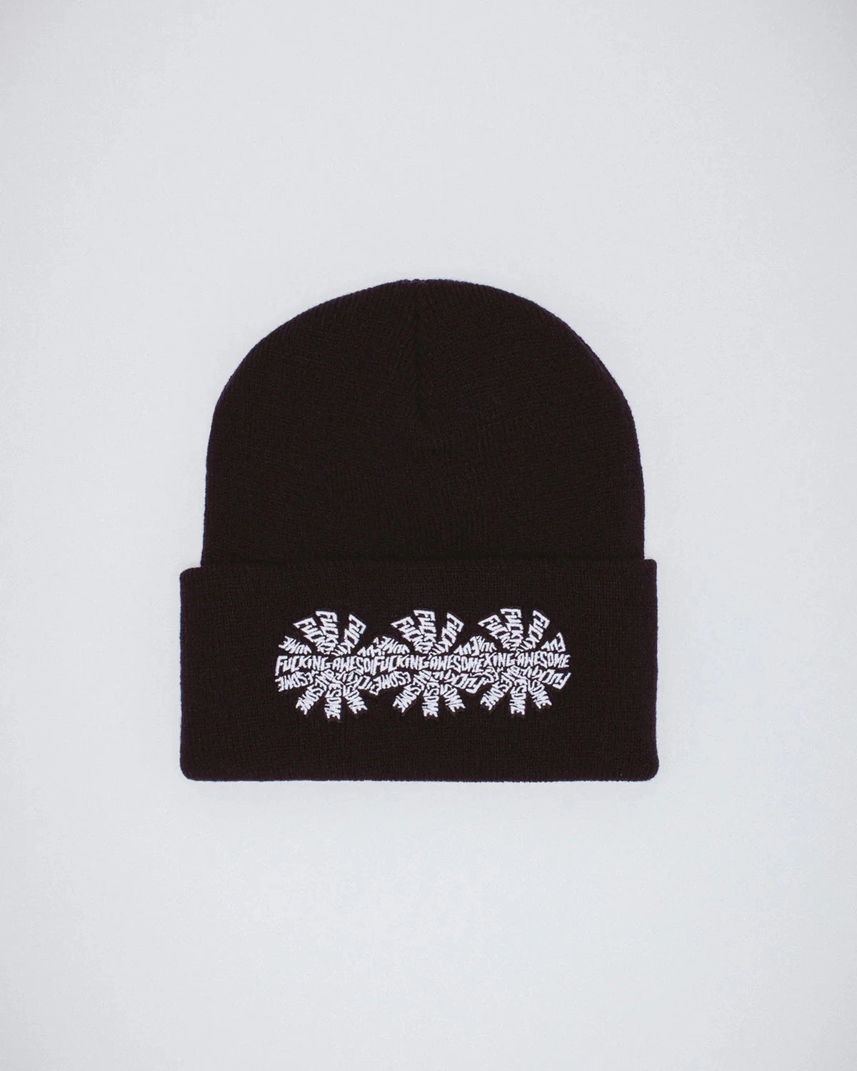 FUCKING AWESOME の Three Spiral Edge Stitch Beanie