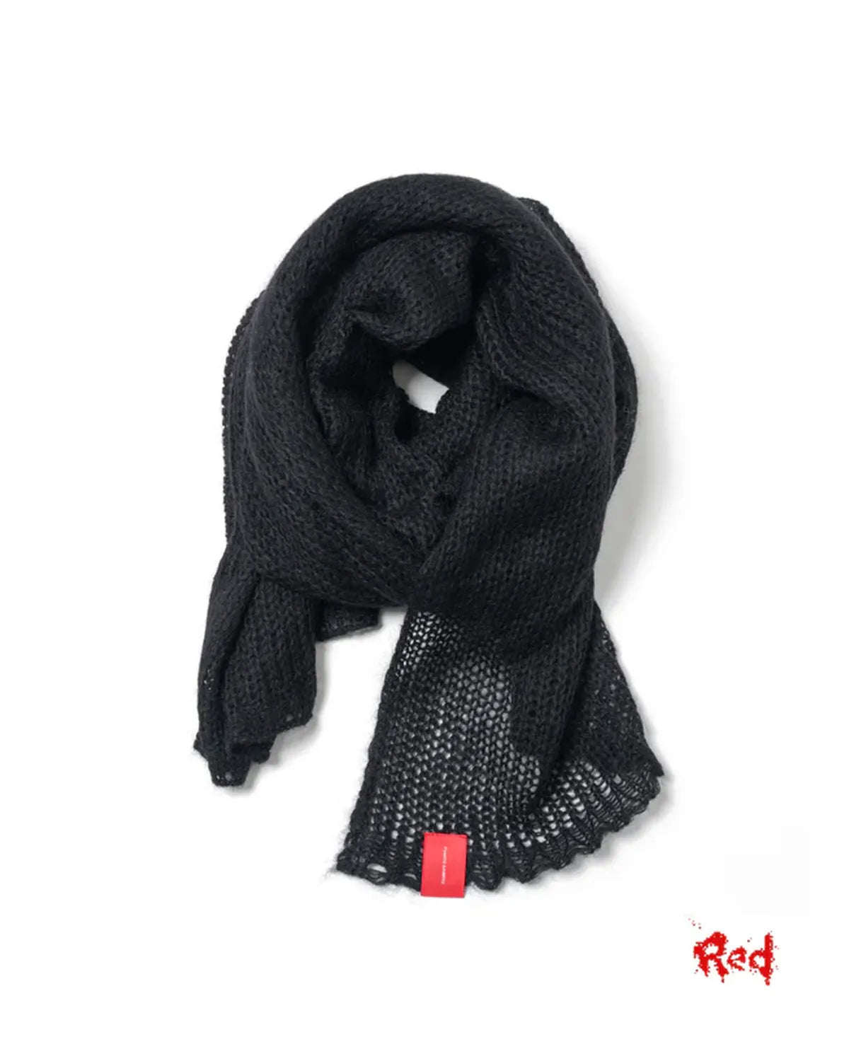 FUMITO GANRYU の Fishnet Muffler (Fu14-Ac-01)