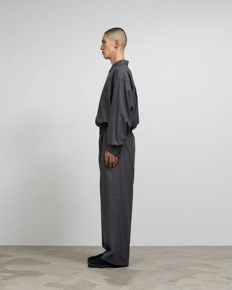 Graphpaper / Fine Wool Tropical Easy Wide Pants (GM243-40042)